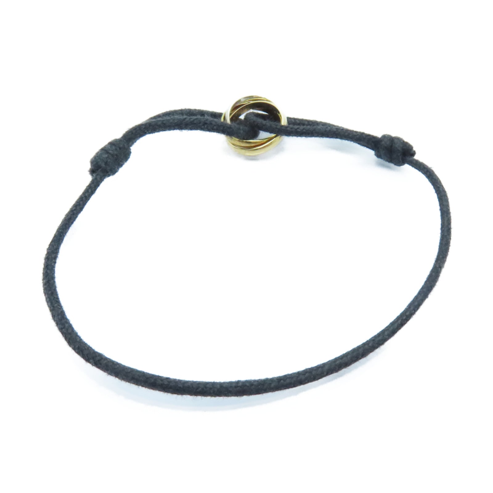 CARTIER 18K黄金/白金/玫瑰金Trinity Bracelet手带金色