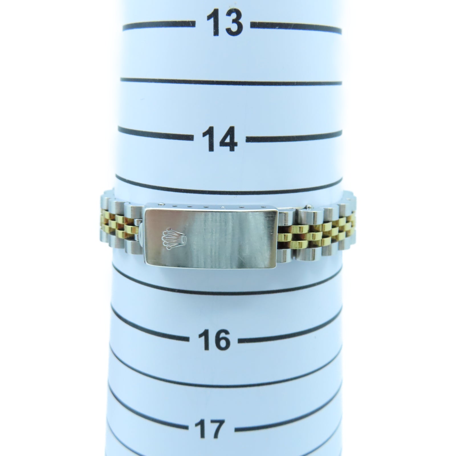 ROLEX Datejust 18K黃金/不鏽鋼手錶自動機芯黑色