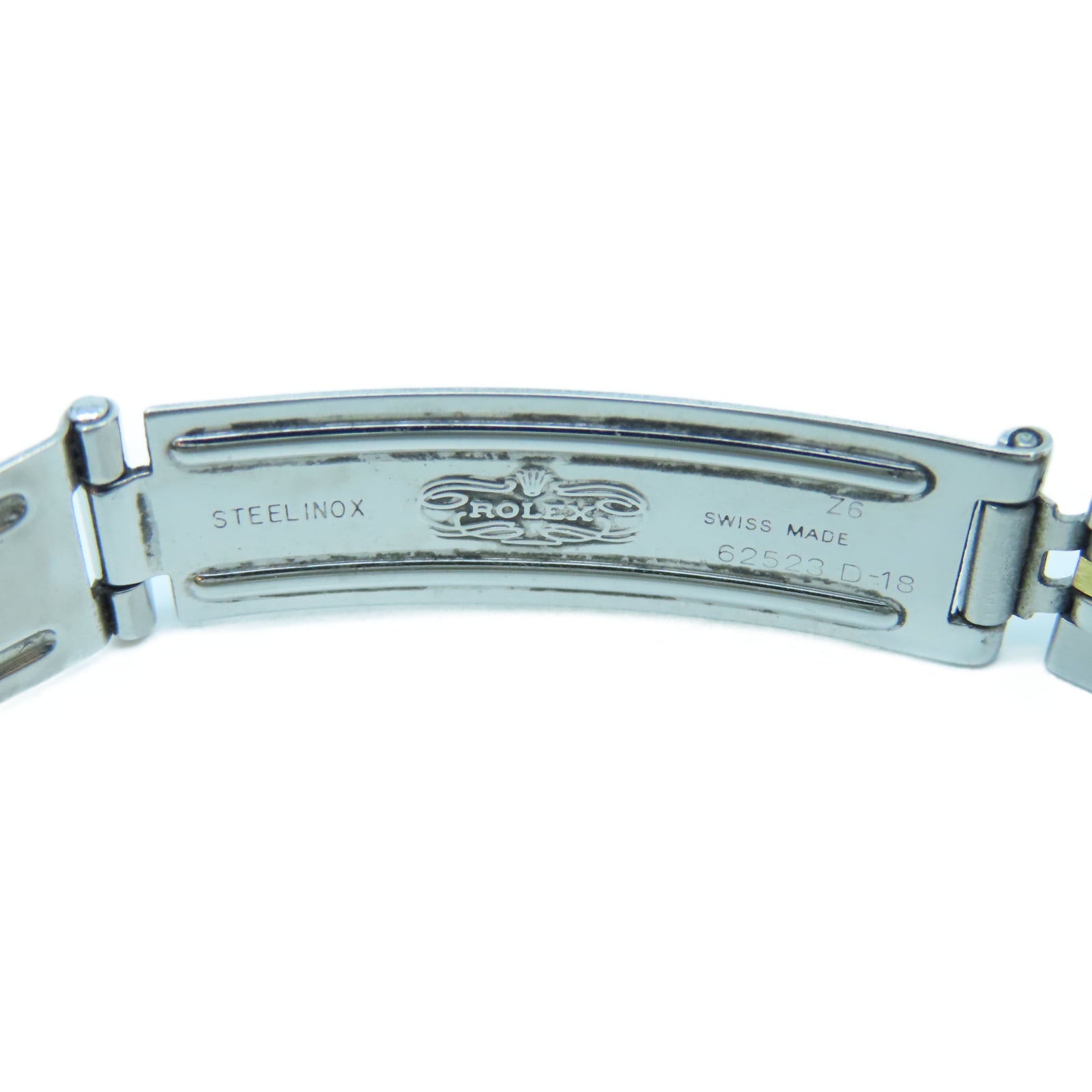 ROLEX Datejust 18K黃金/不鏽鋼手錶自動機芯黑色