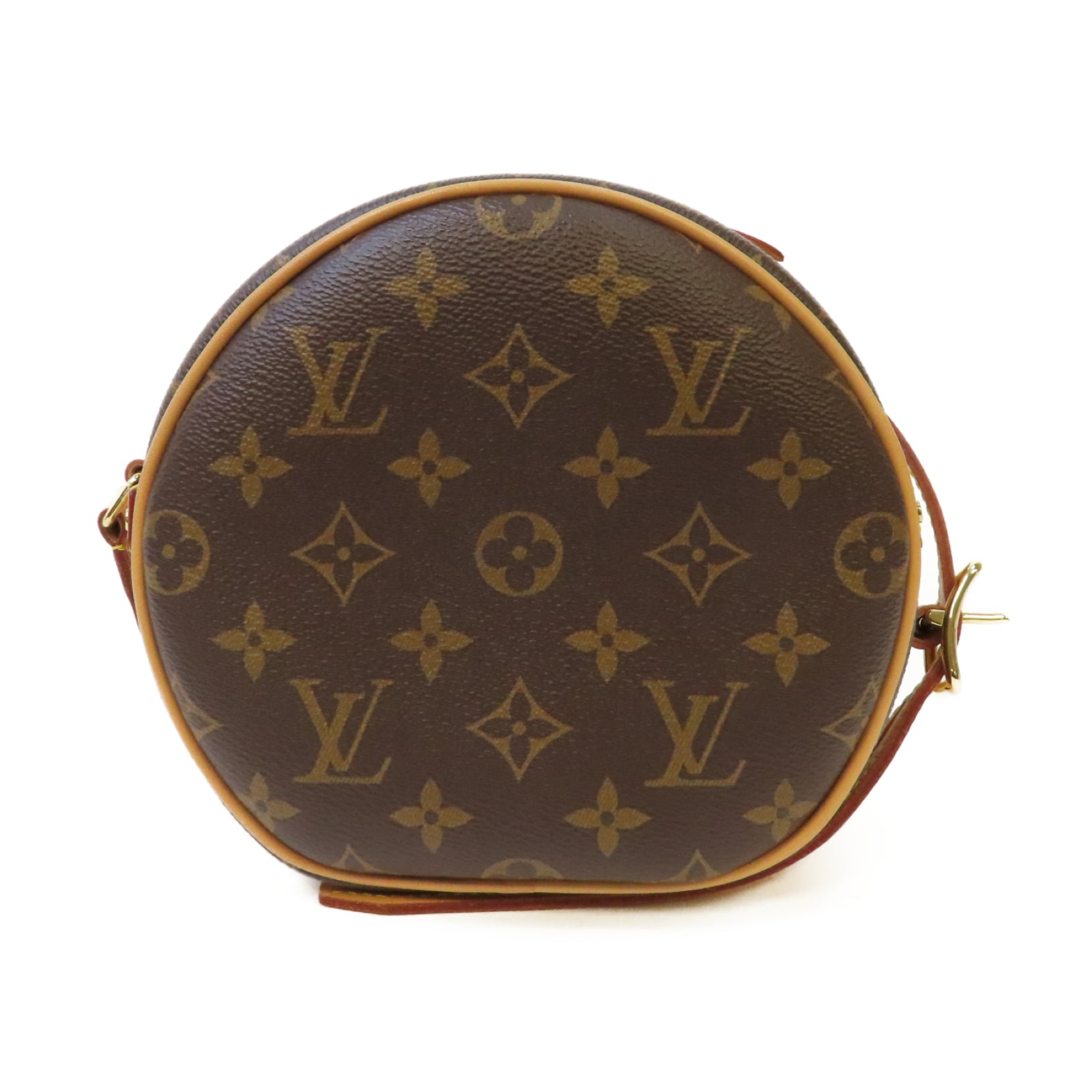 LOUIS VUITTON Monogram Boite Chapeau Souple PM金扣肩背袋啡色