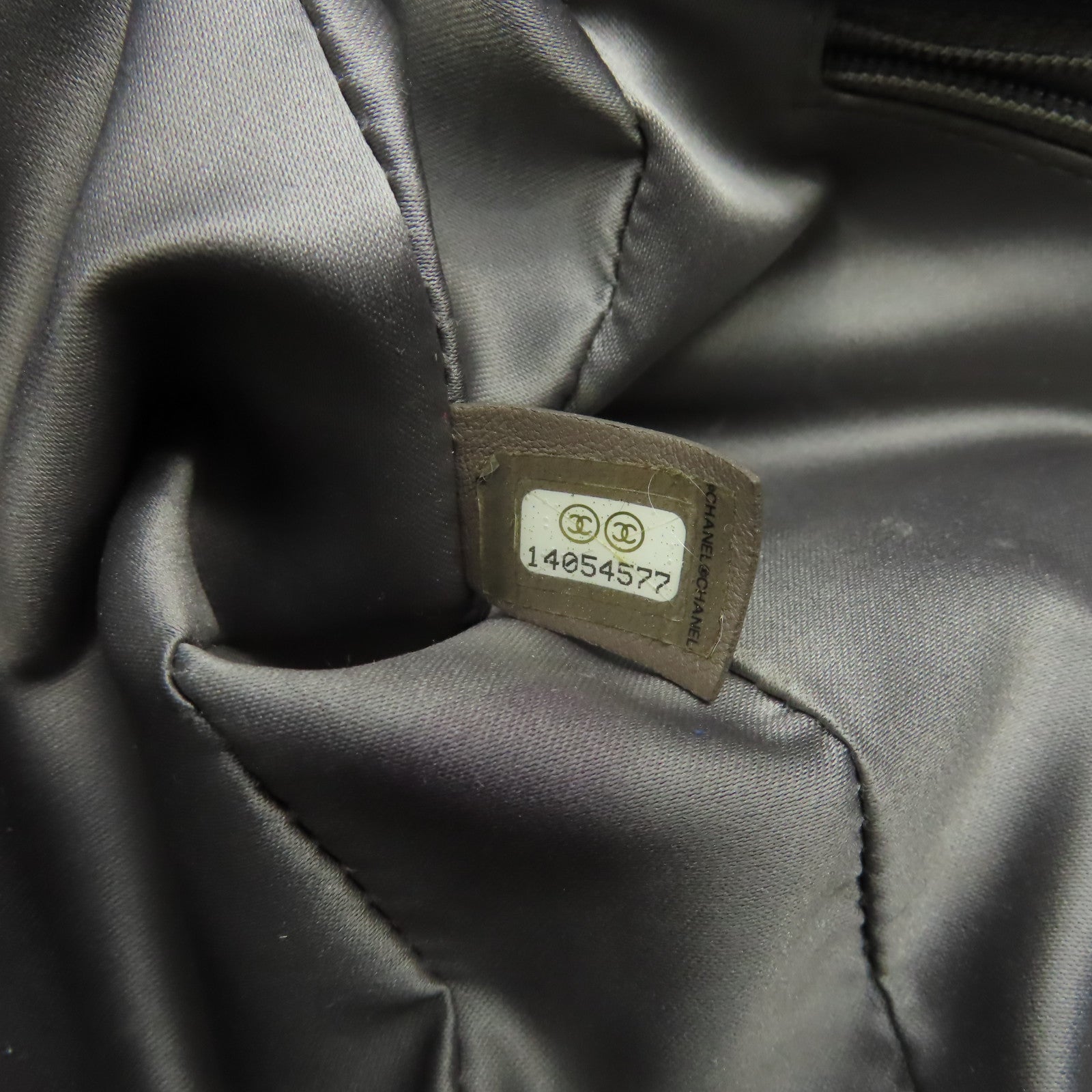 CHANEL 牛皮皮革Chain Shoulder Bag銀扣鏈帶肩背袋黑色