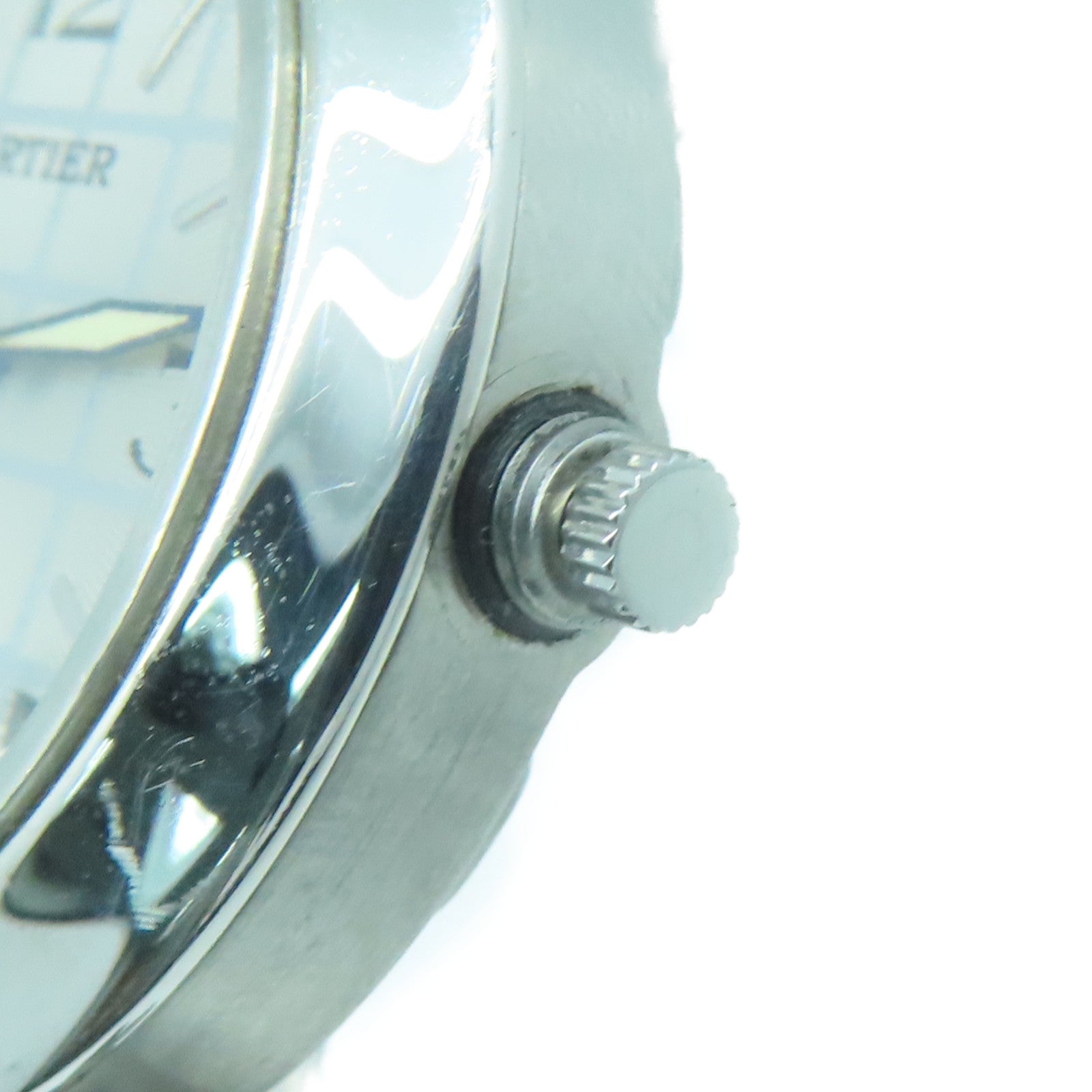 CARTIER Pasha C不锈钢手表自动机芯灰色