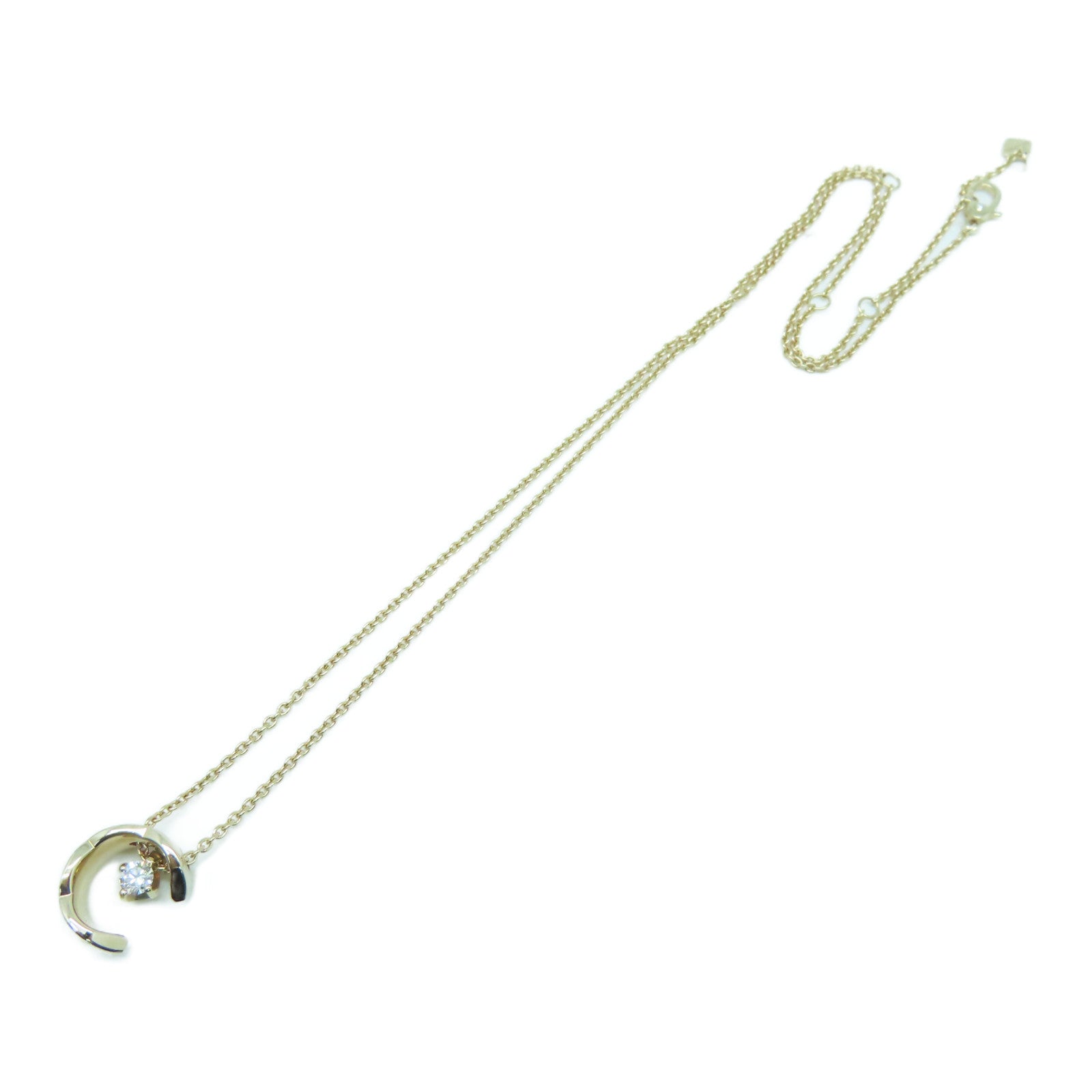 CHANEL 18K玫瑰金CoCo Necklace金扣項鍊