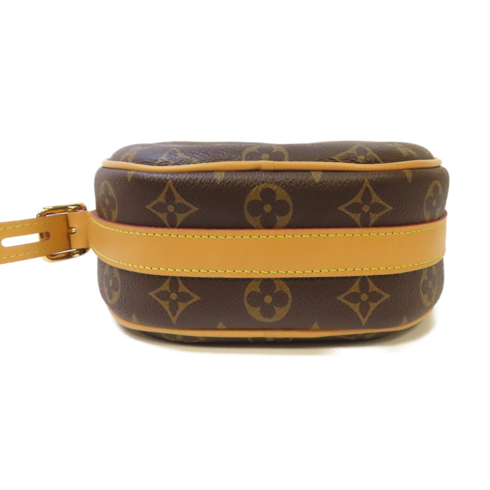 LOUIS VUITTON Monogram Boite Chapeau Souple PM金扣肩背袋啡色