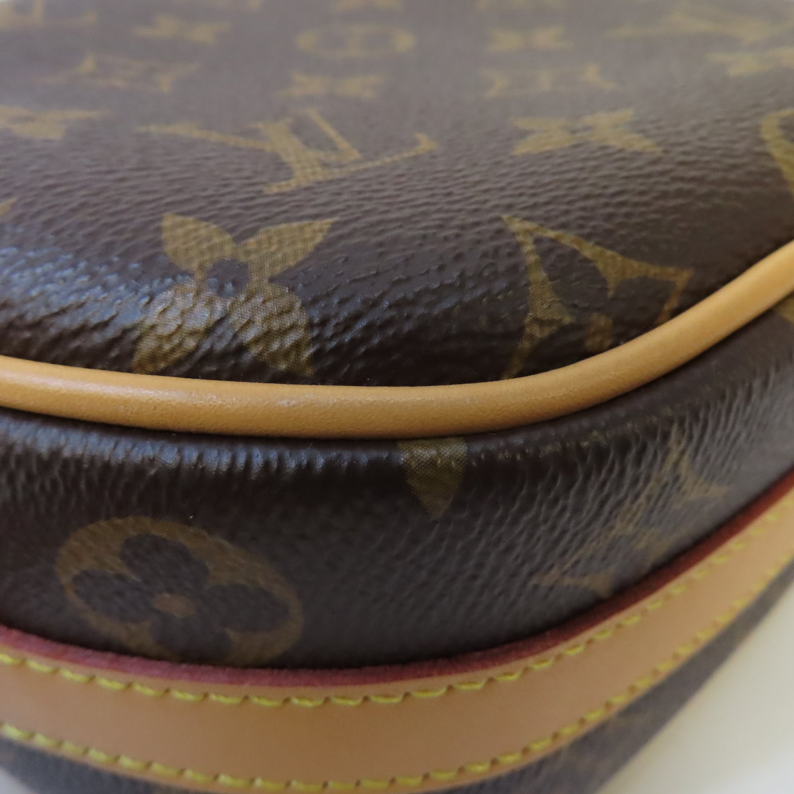 LOUIS VUITTON Monogram Boite Chapeau Souple PM金扣肩背袋啡色