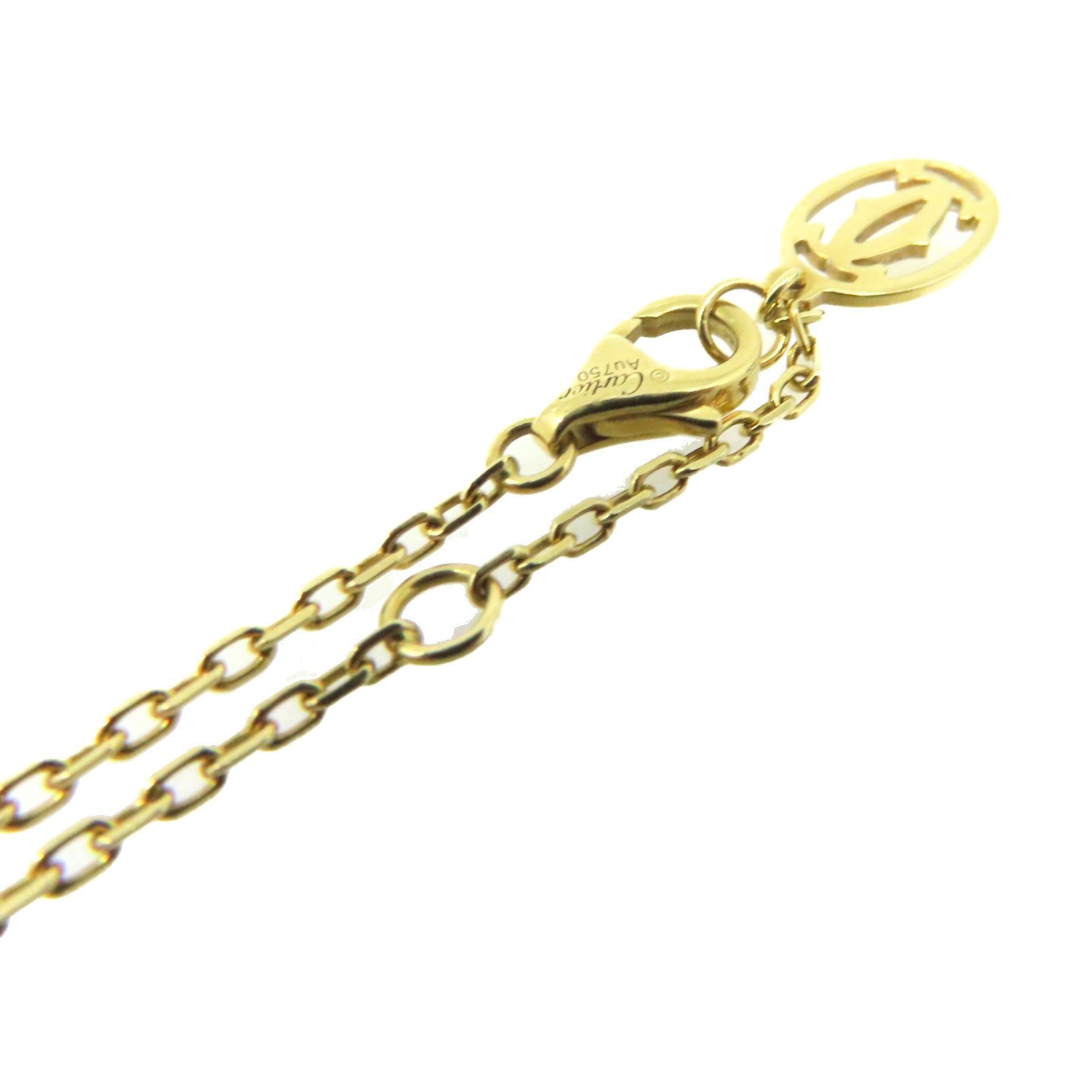 CARTIER 18K黃金d'Amour Bracelet鑽石手鏈