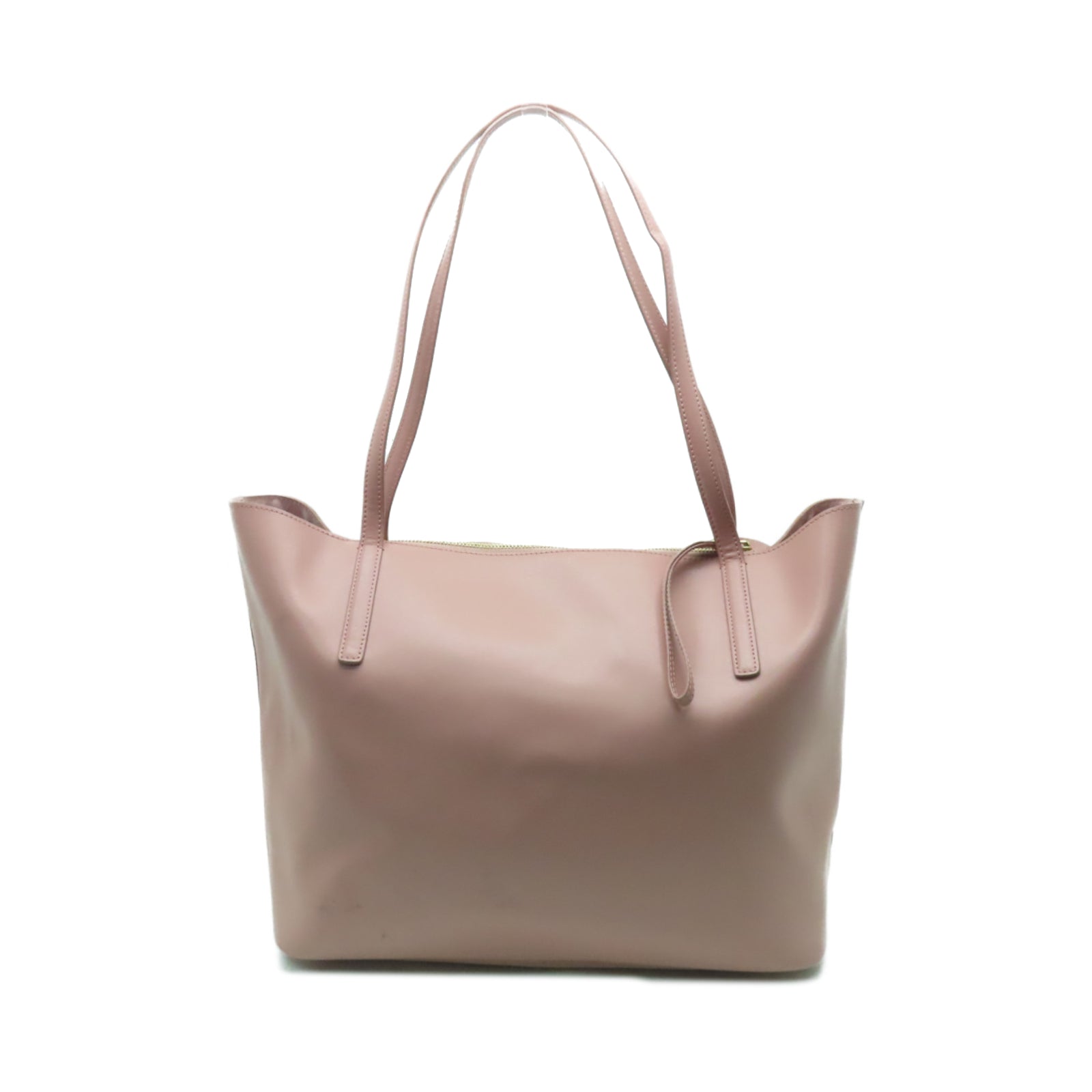 Salvatore Ferragamo 牛皮皮革Shoulder Tote金扣肩背袋粉紅色