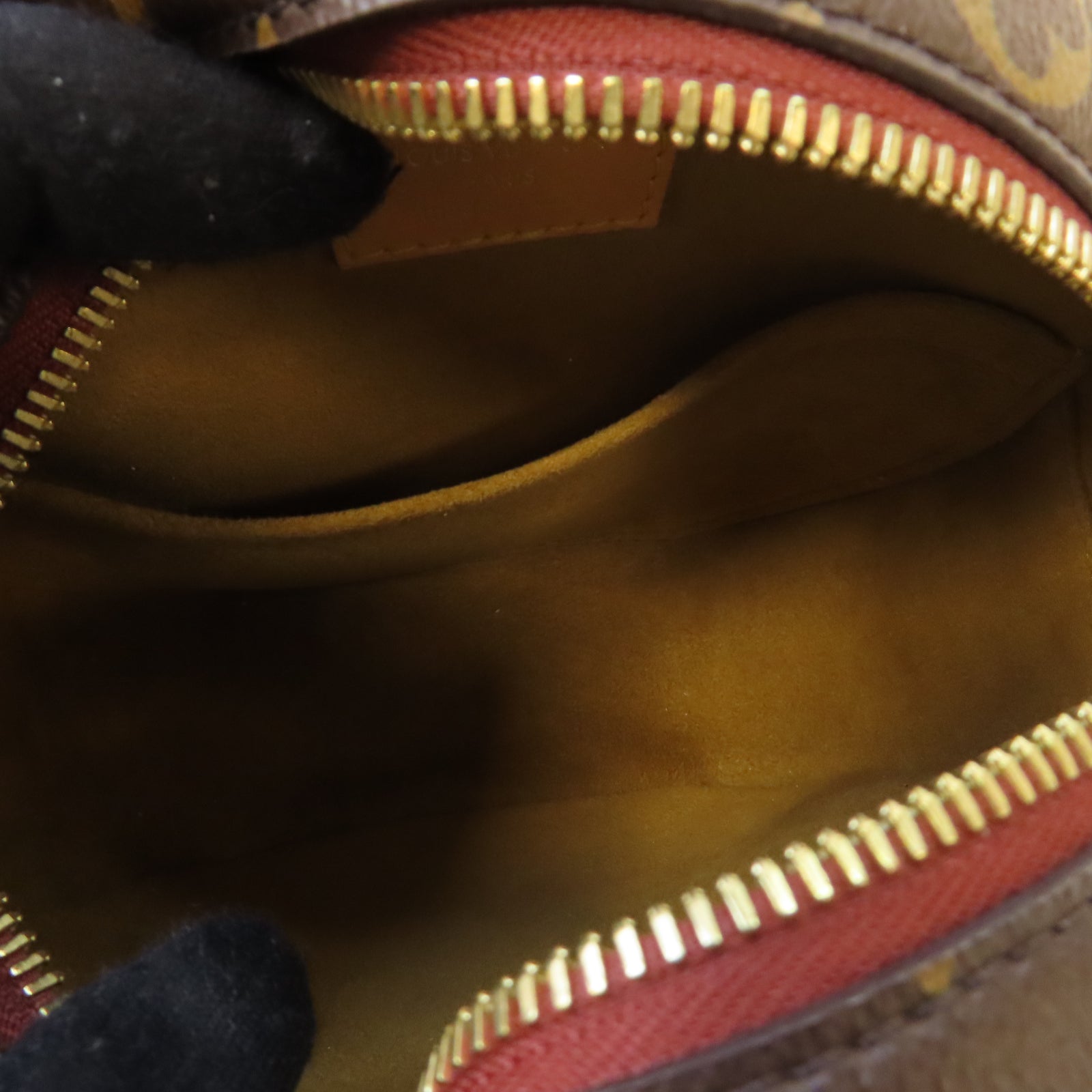 LOUIS VUITTON Monogram Boite Chapeau Souple PM金扣肩背袋啡色