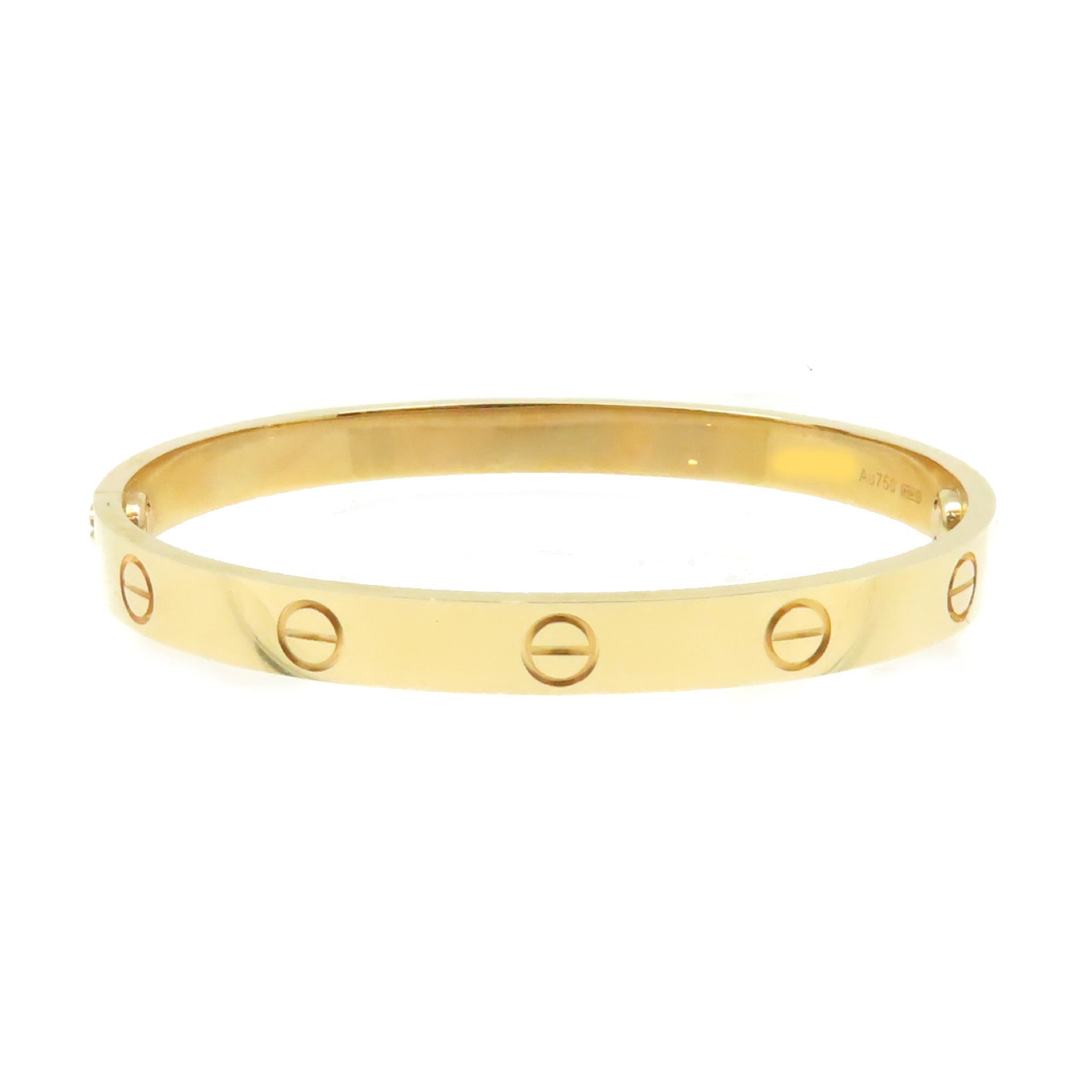 CARTIER 【激減優惠】18K玫瑰金Love Bracelet手鐲#17