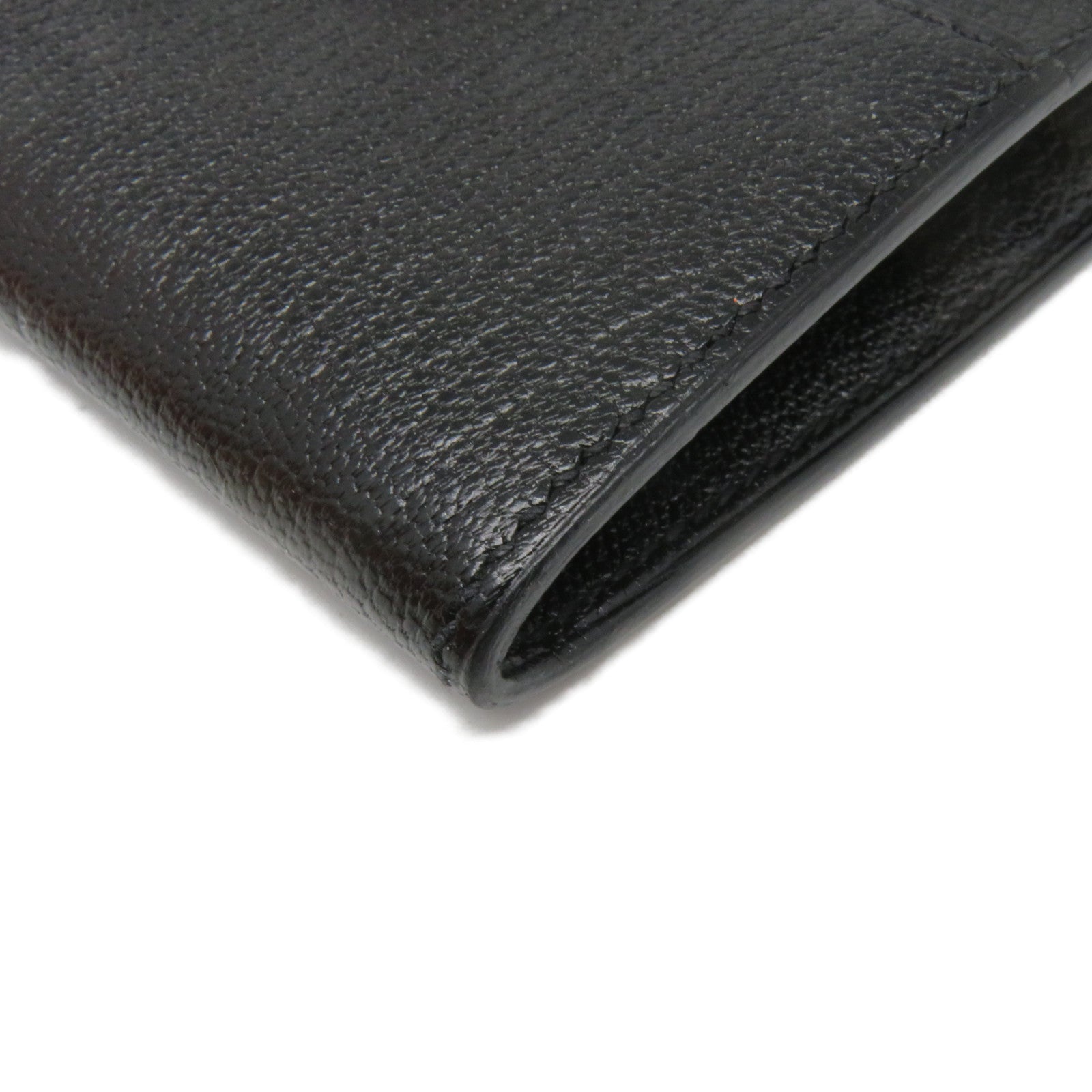 HERMES Chevre皮革Cinhetic Mini Shoulder Wallet肩背钱包Blakc黑色