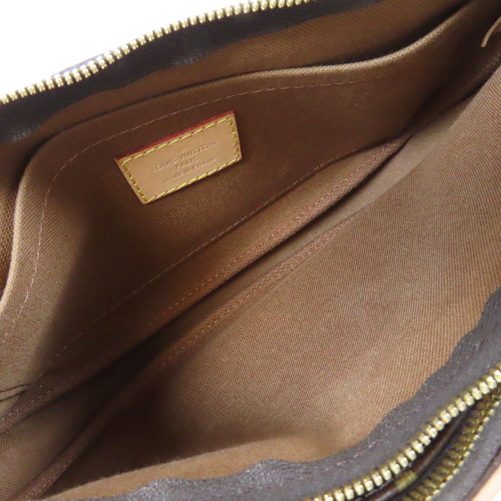 LOUIS VUITTON Monogram Multi Pochette Accessories金扣手挽肩背兩用袋啡色/粉紅色