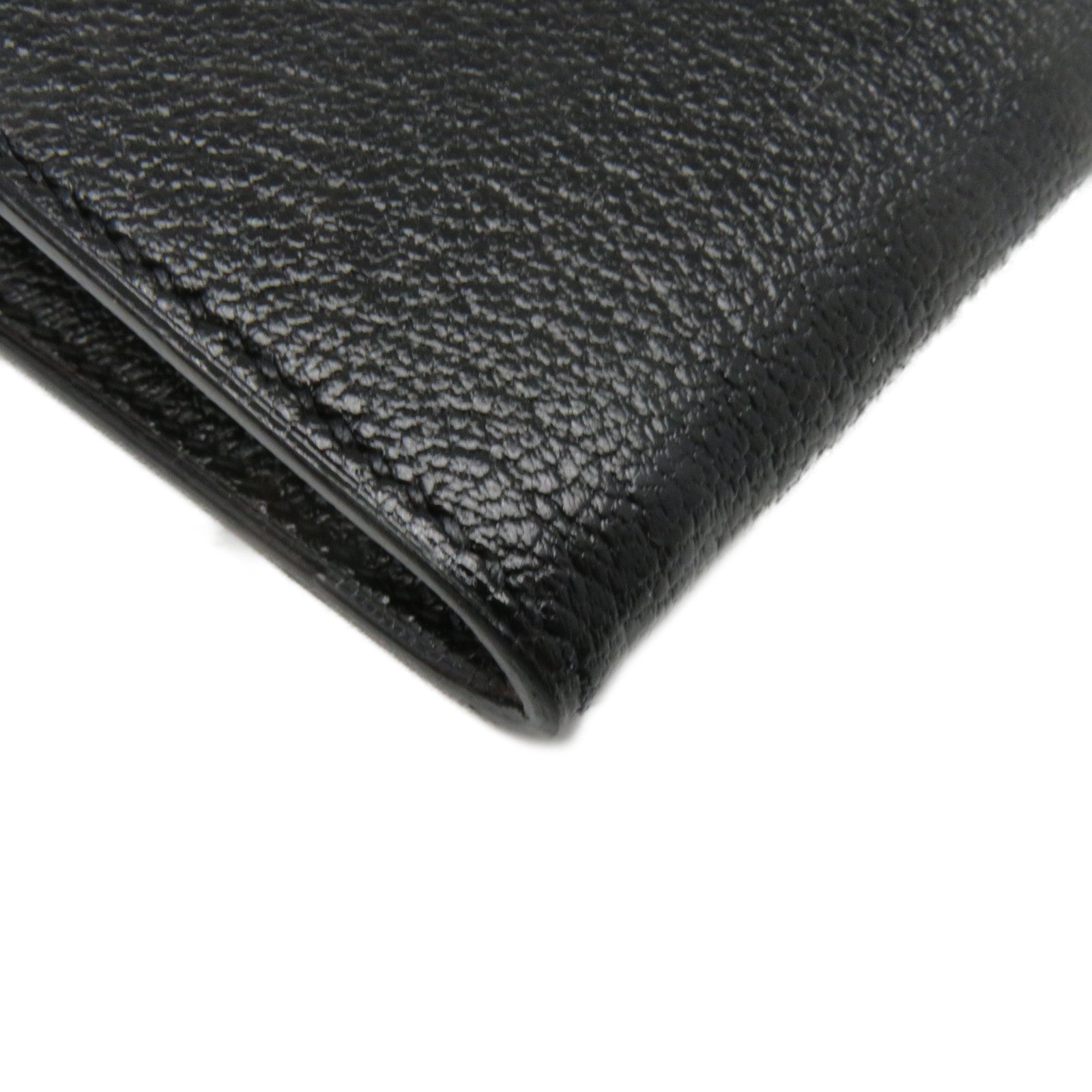 HERMES Chevre皮革Cinhetic Mini Shoulder Wallet肩背钱包Blakc黑色