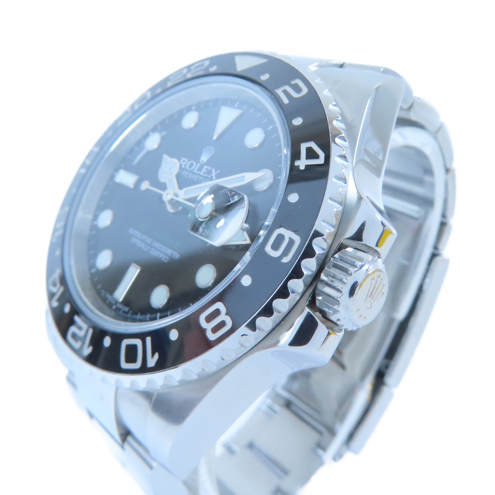 ROLEX GMT Master II不鏽鋼手錶黑色