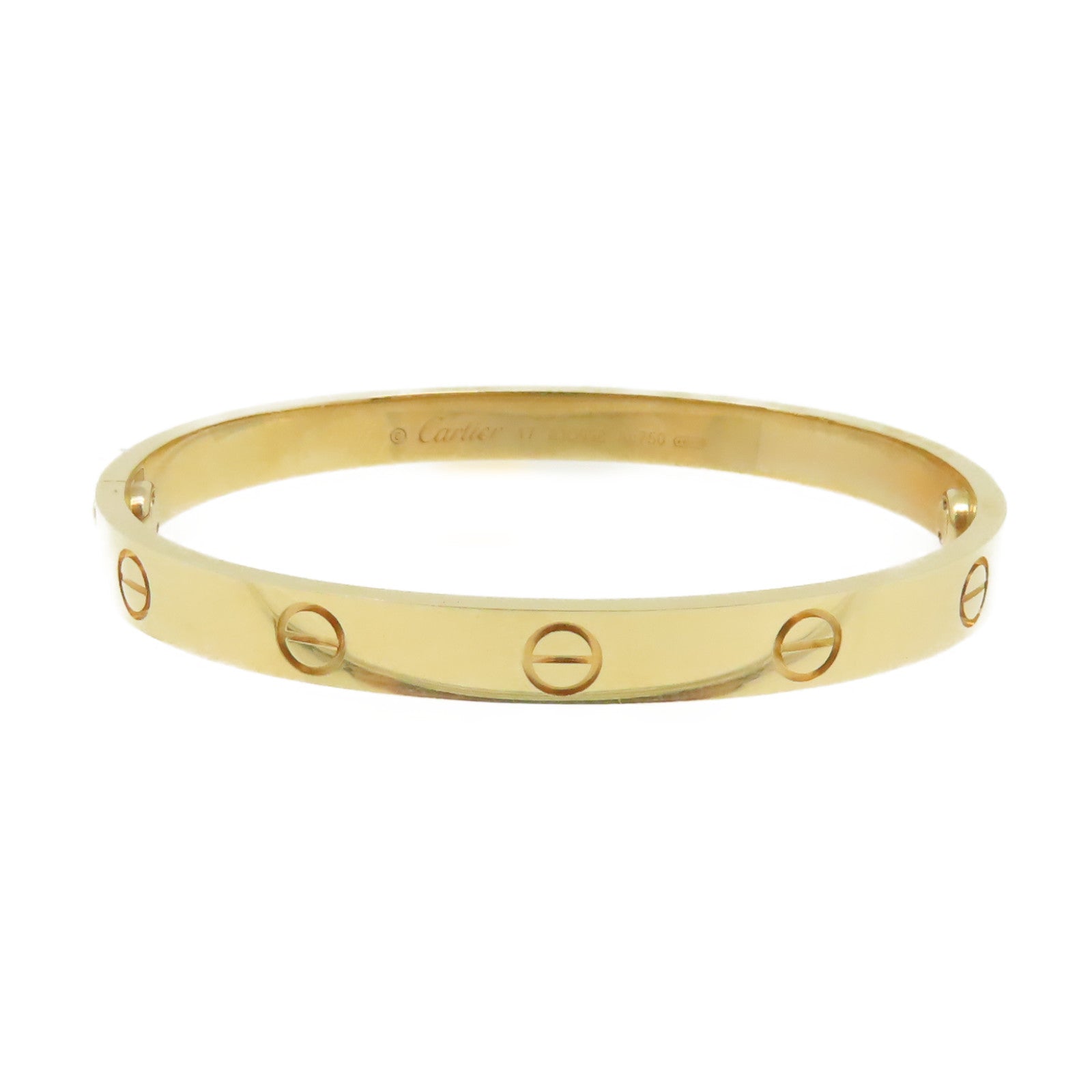 CARTIER 【激減優惠】18K玫瑰金Love Bracelet手鐲#17