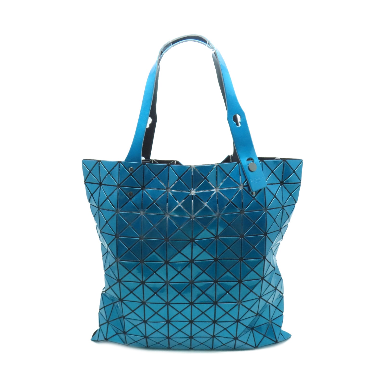 ISSEY MIYAKE PVC Tote Bag銀扣手挽袋綠色