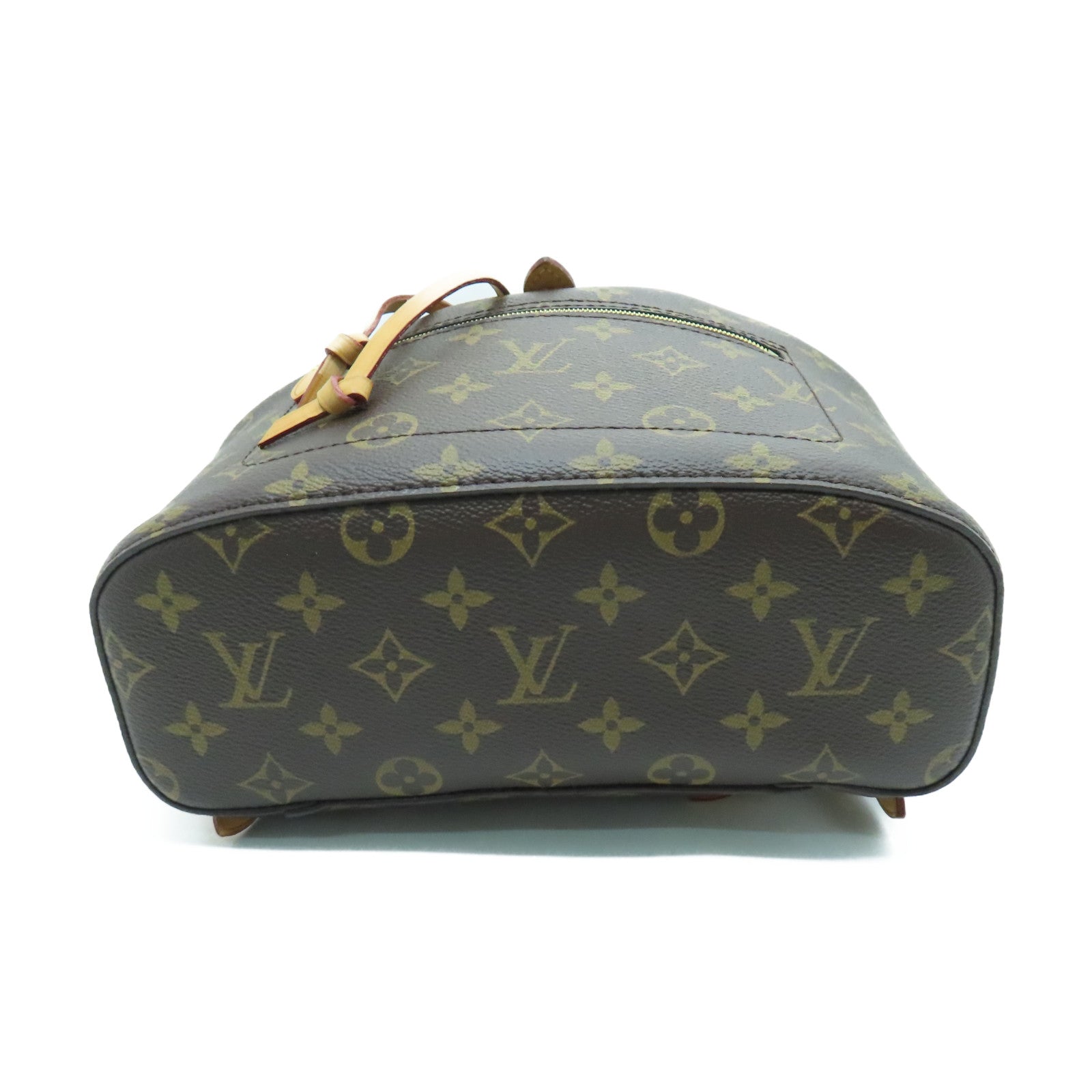 LOUIS VUITTON 【激減優惠】Monogram Montsouris MM金扣背包啡色