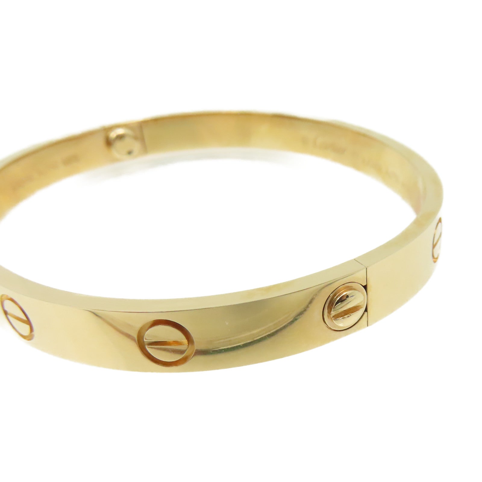 CARTIER 【激減優惠】18K玫瑰金Love Bracelet手鐲#17