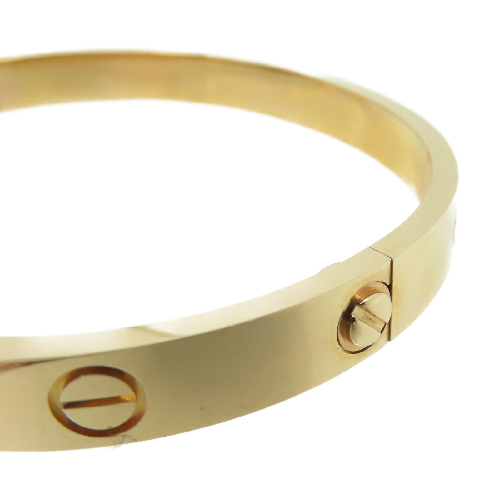 CARTIER 【激減優惠】18K玫瑰金Love Bracelet手鐲#17