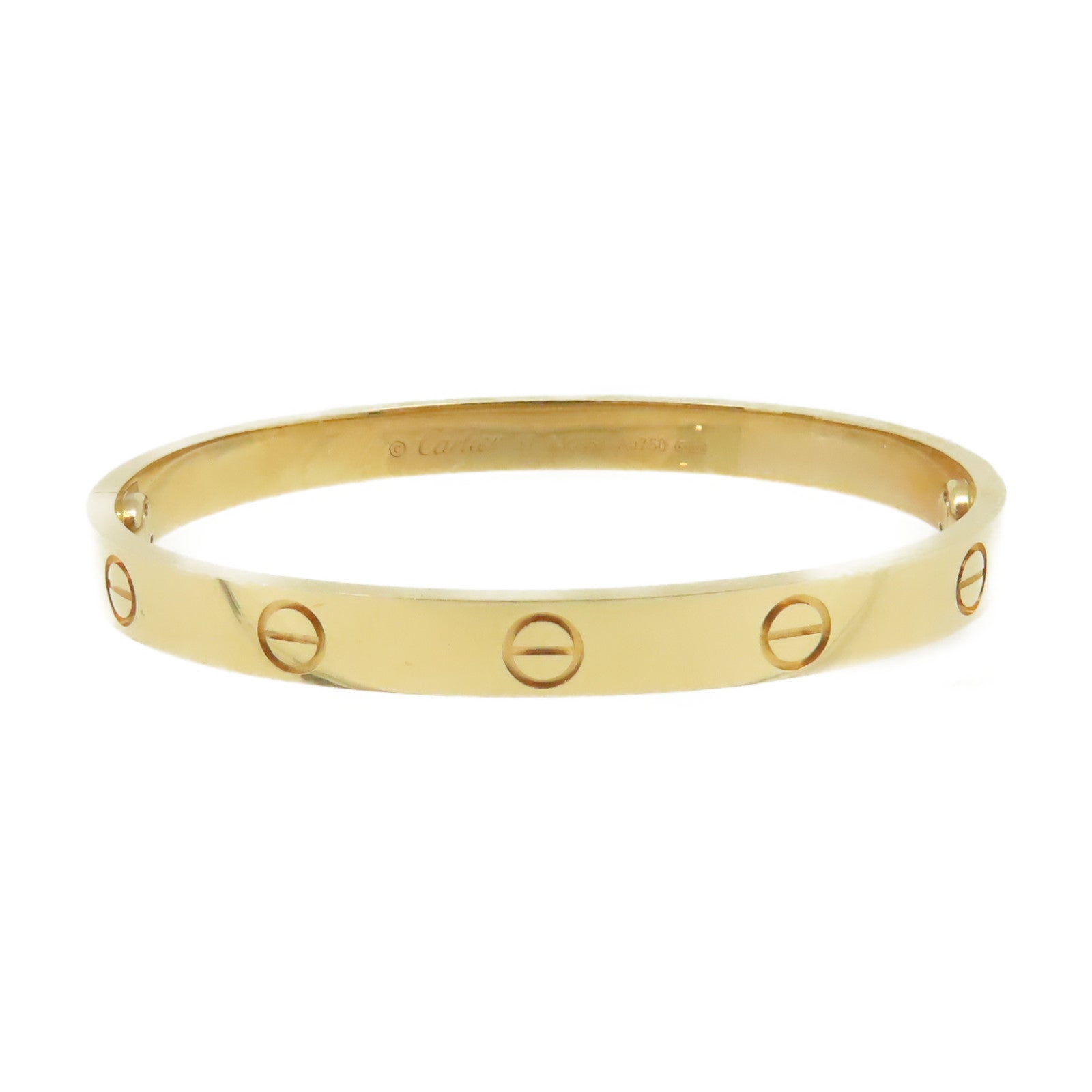 CARTIER 【激減優惠】18K玫瑰金Love Bracelet手鐲#17