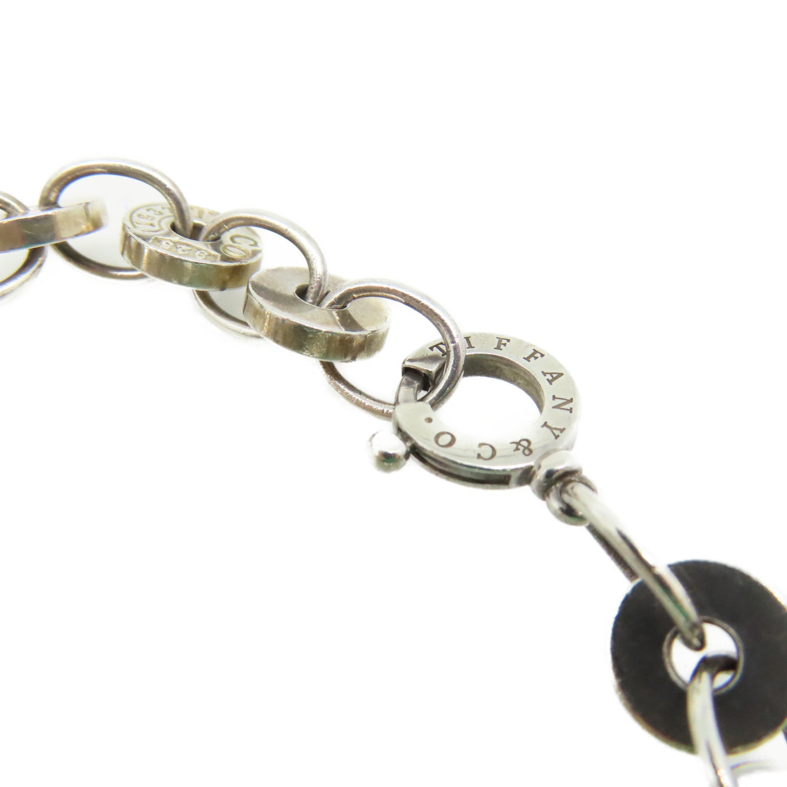 TIFFANY＆CO 925純銀Circle Bracelet手鏈
