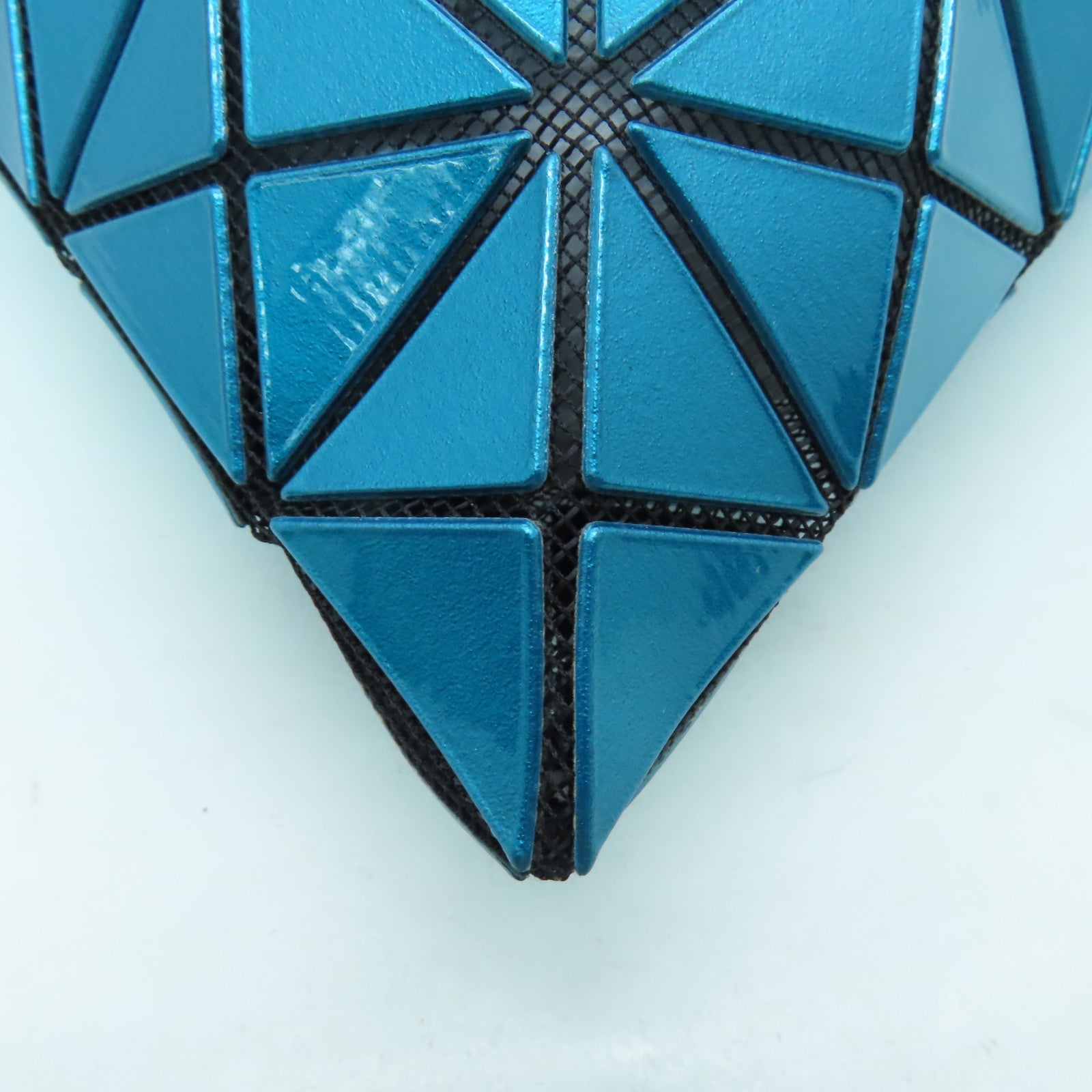 ISSEY MIYAKE PVC Tote Bag銀扣手挽袋綠色