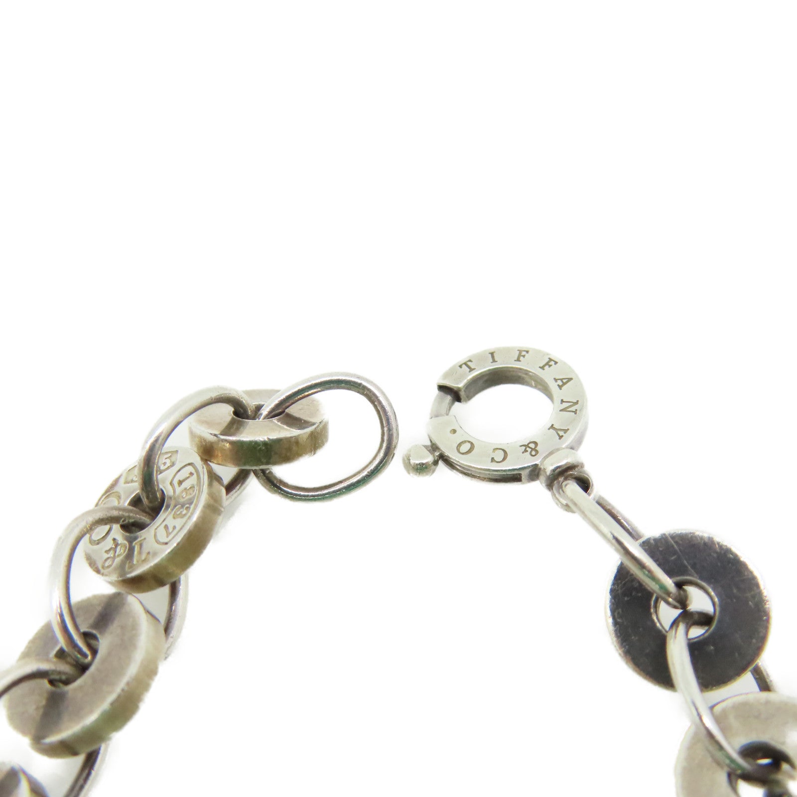 TIFFANY＆CO 925純銀Circle Bracelet手鏈