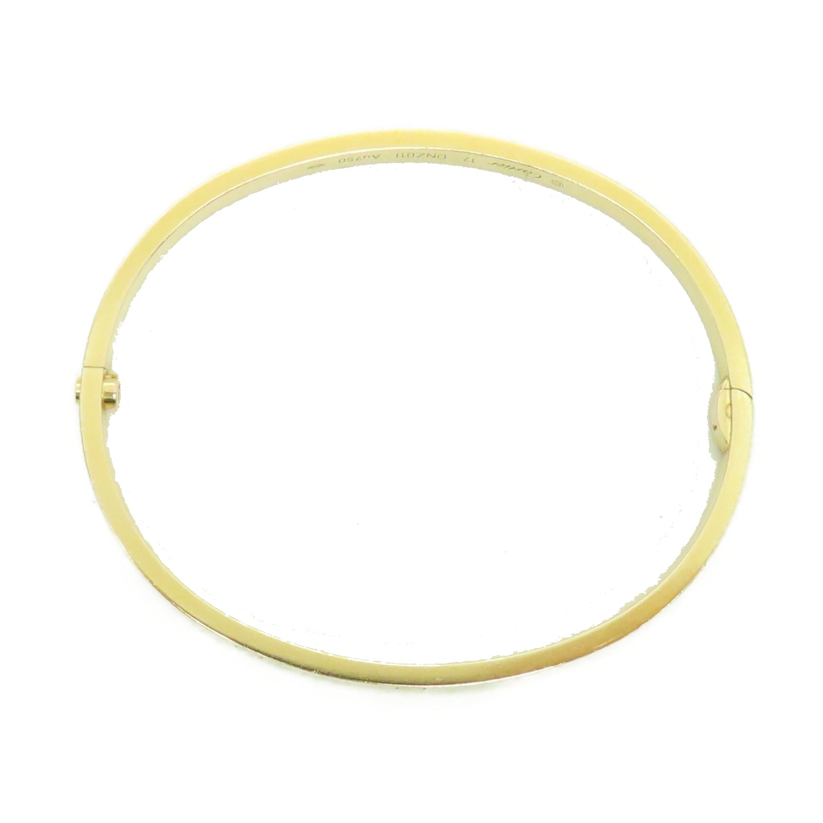 CARTIER 18K黃金Mini Love Bracelet手環