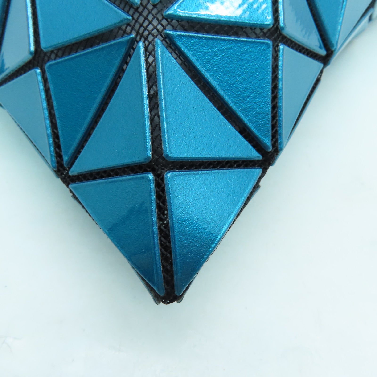 ISSEY MIYAKE PVC Tote Bag銀扣手挽袋綠色