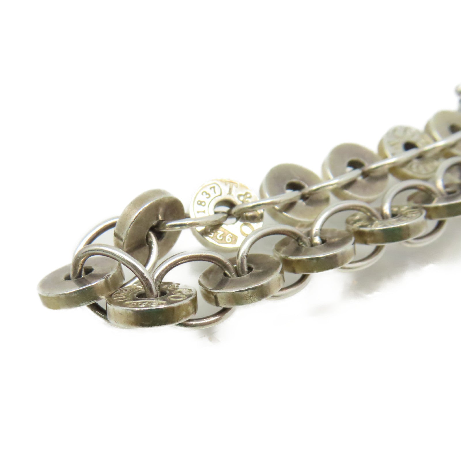 TIFFANY＆CO 925純銀Circle Bracelet手鏈