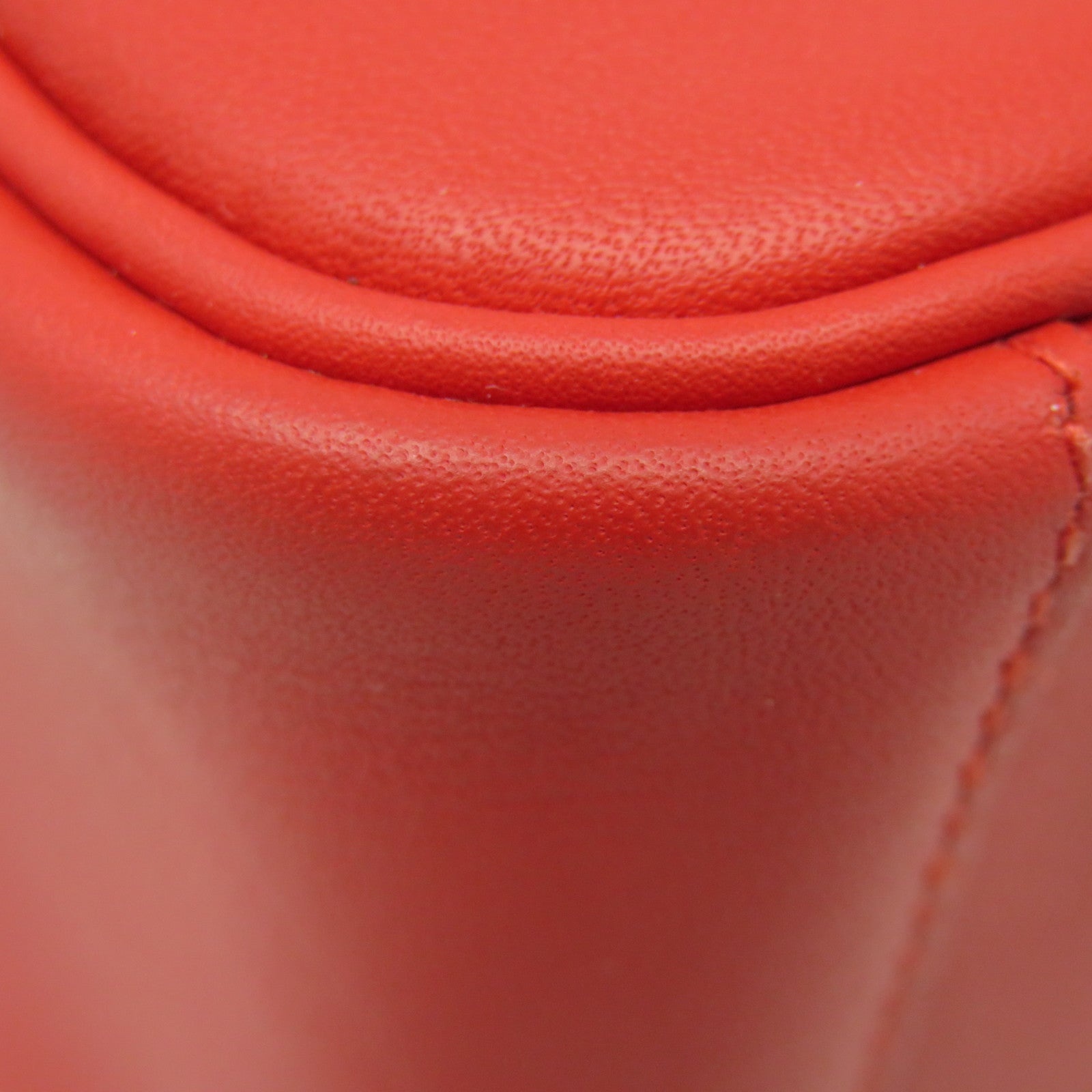 HERMES Swift皮革Mini Lindy銀扣肩背袋Rouge De Coeur