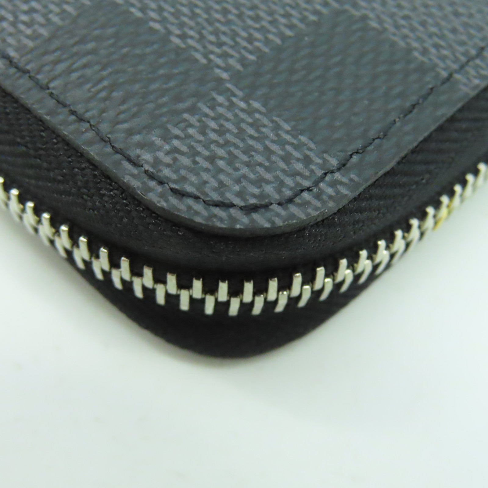 LOUIS VUITTON Damier Graphite Long pocketbook銀扣長錢包黑色