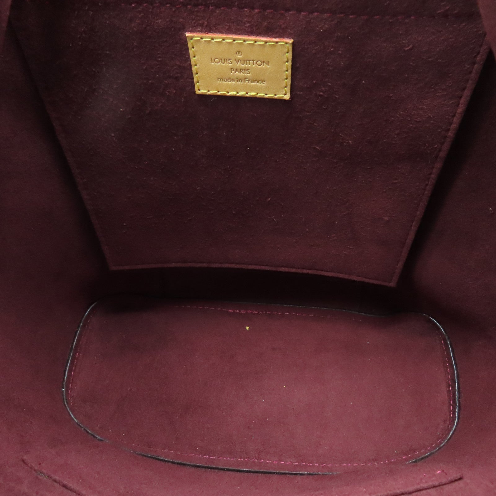 LOUIS VUITTON 【激減優惠】Monogram Montsouris MM金扣背包啡色