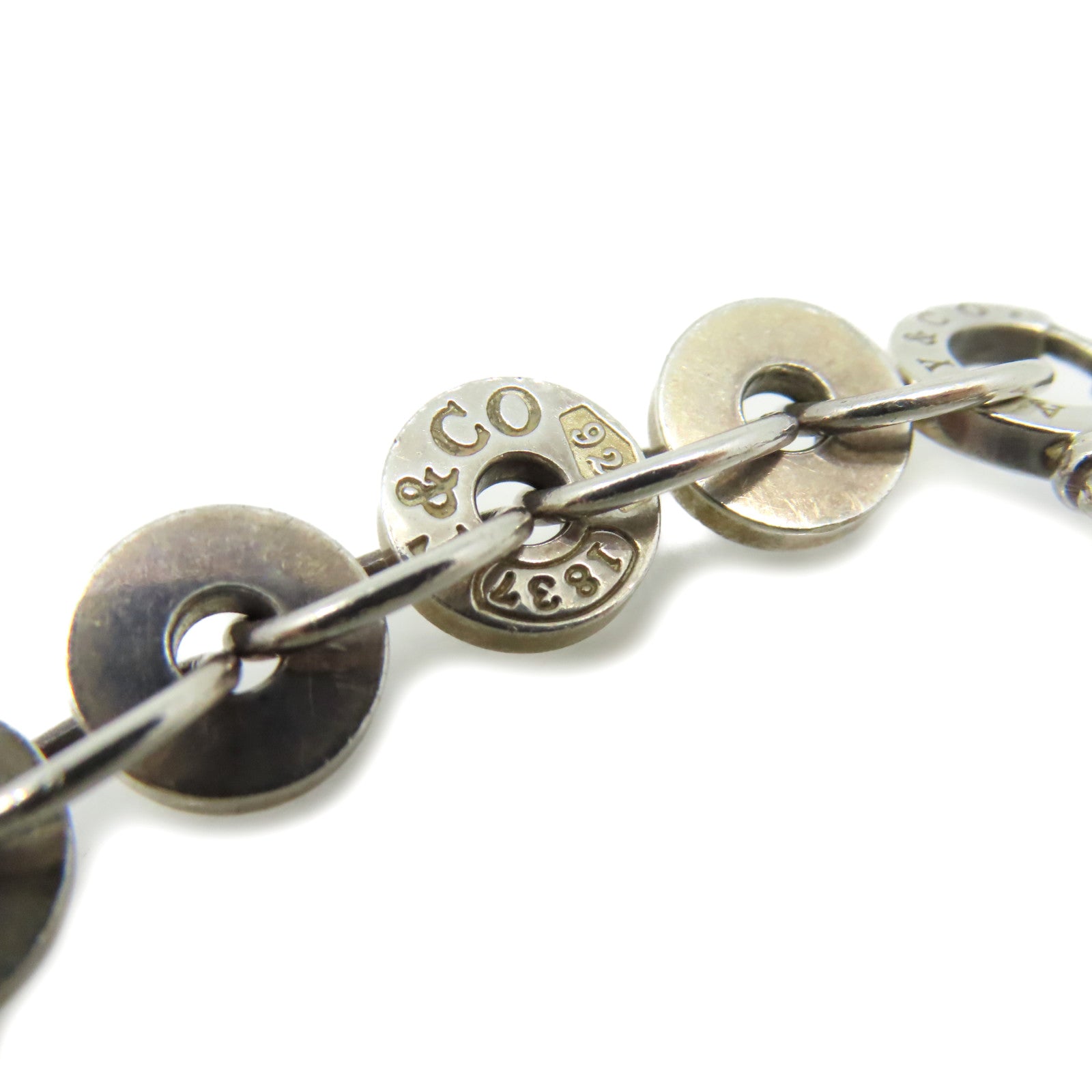 TIFFANY＆CO 925純銀Circle Bracelet手鏈