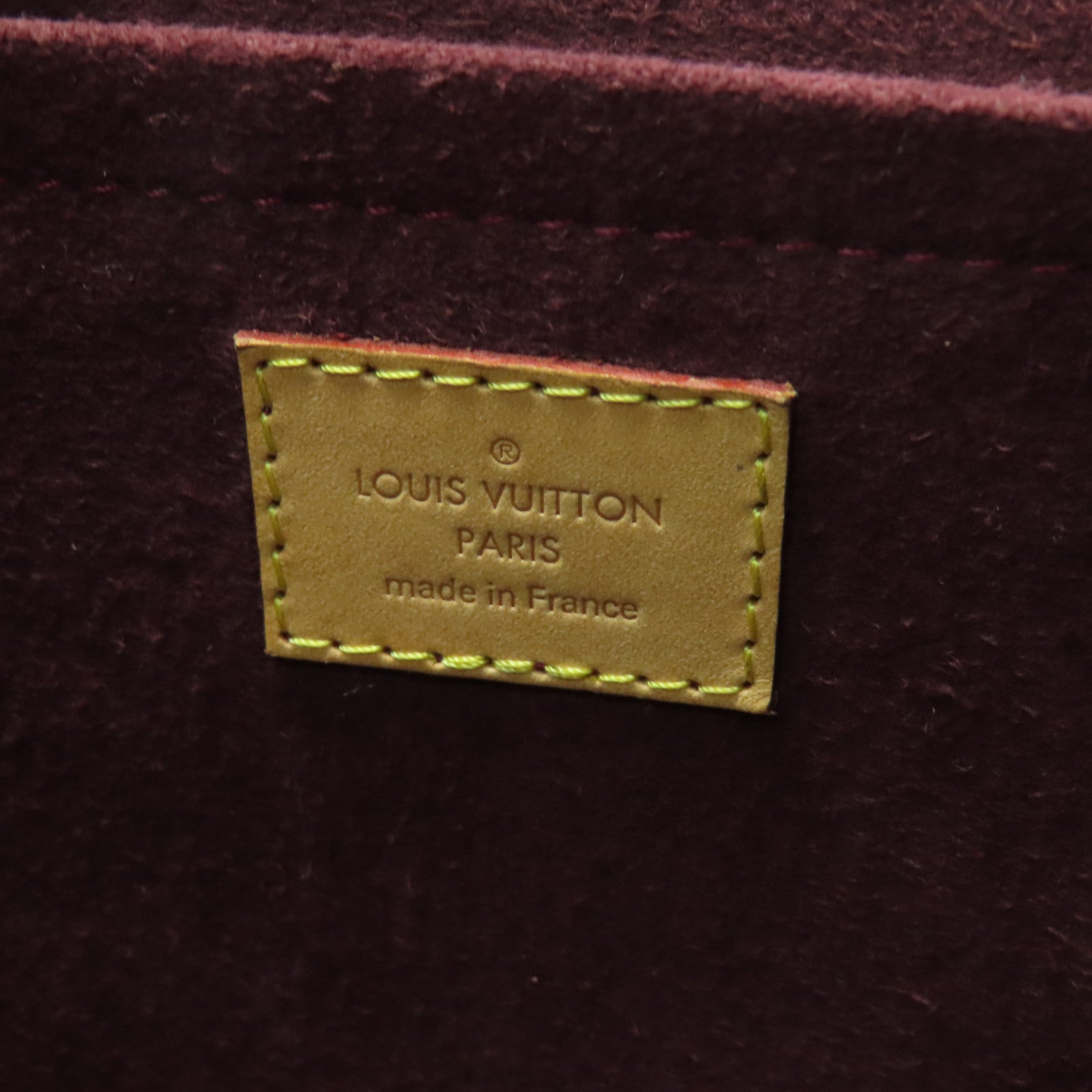 LOUIS VUITTON 【激減優惠】Monogram Montsouris MM金扣背包啡色