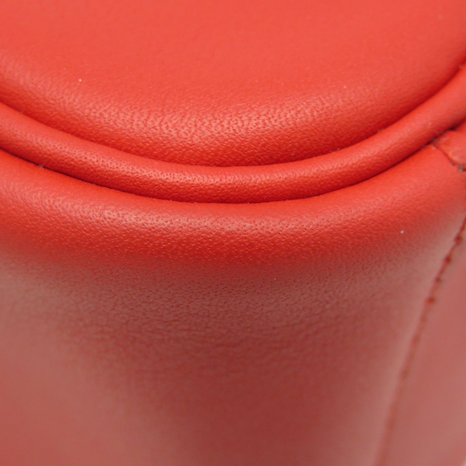 HERMES Swift皮革Mini Lindy銀扣肩背袋Rouge De Coeur