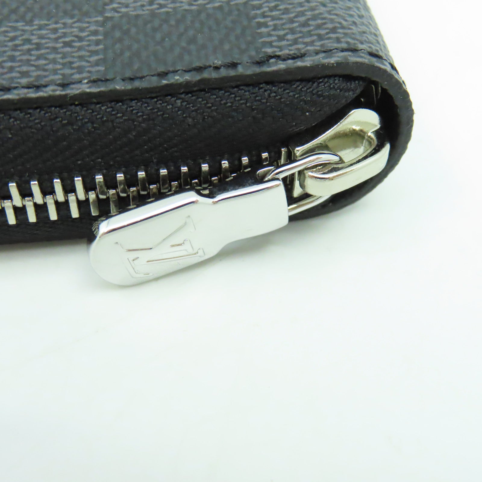 LOUIS VUITTON Damier Graphite Long pocketbook銀扣長錢包黑色