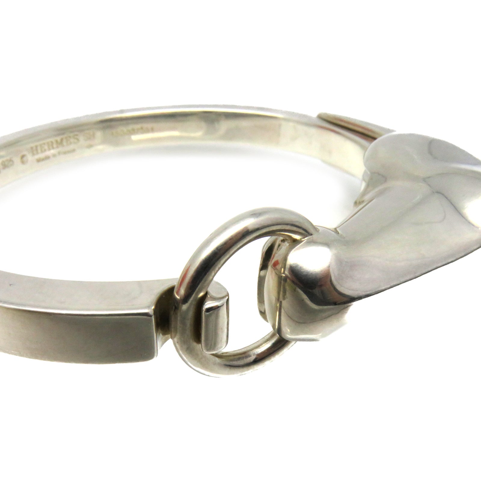 HERMES 925纯银Galop H PM Bangle手镯