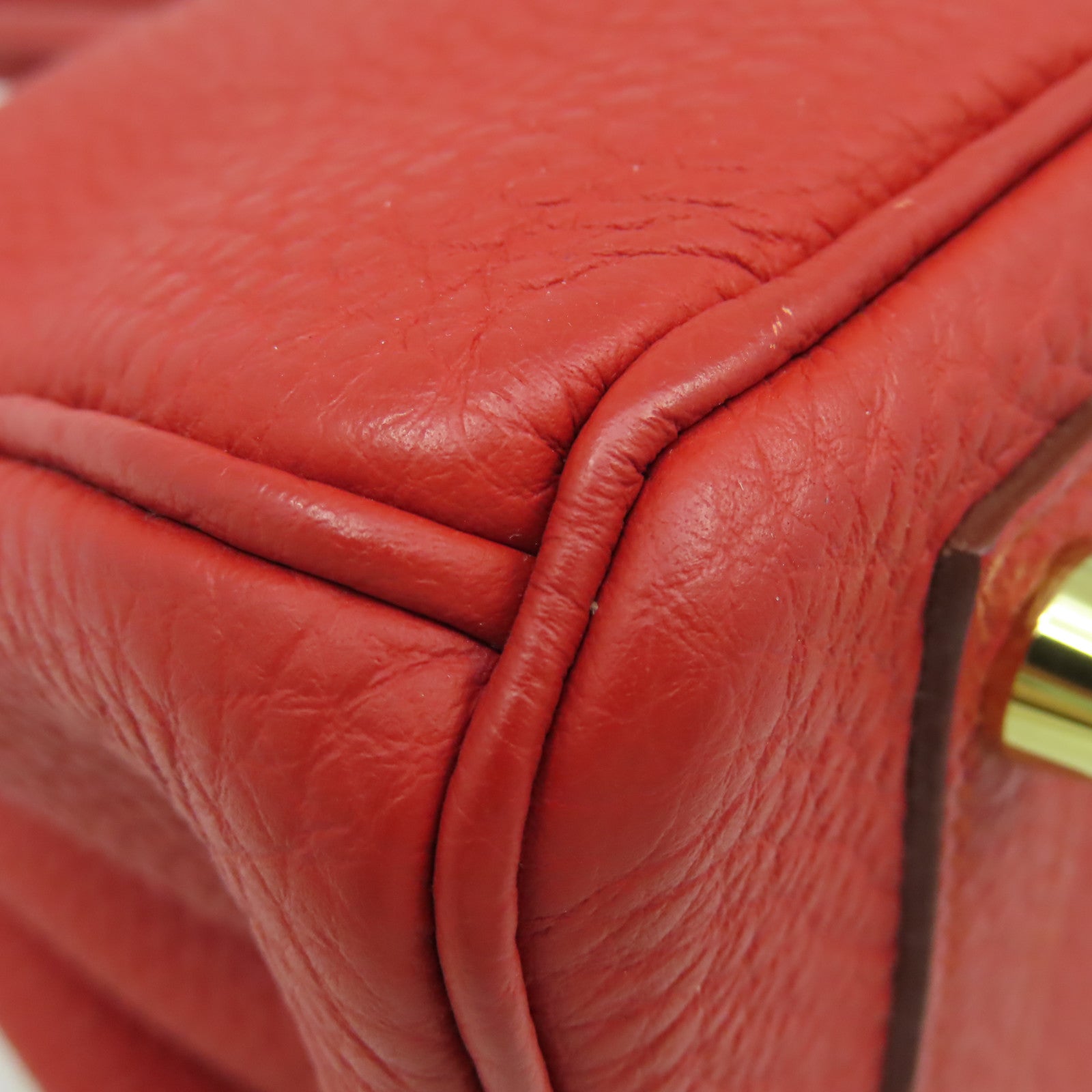 HERMES Togo皮革Birkin 25 Hand Bag金扣手挽袋Rouge Casaque法拉利紅色