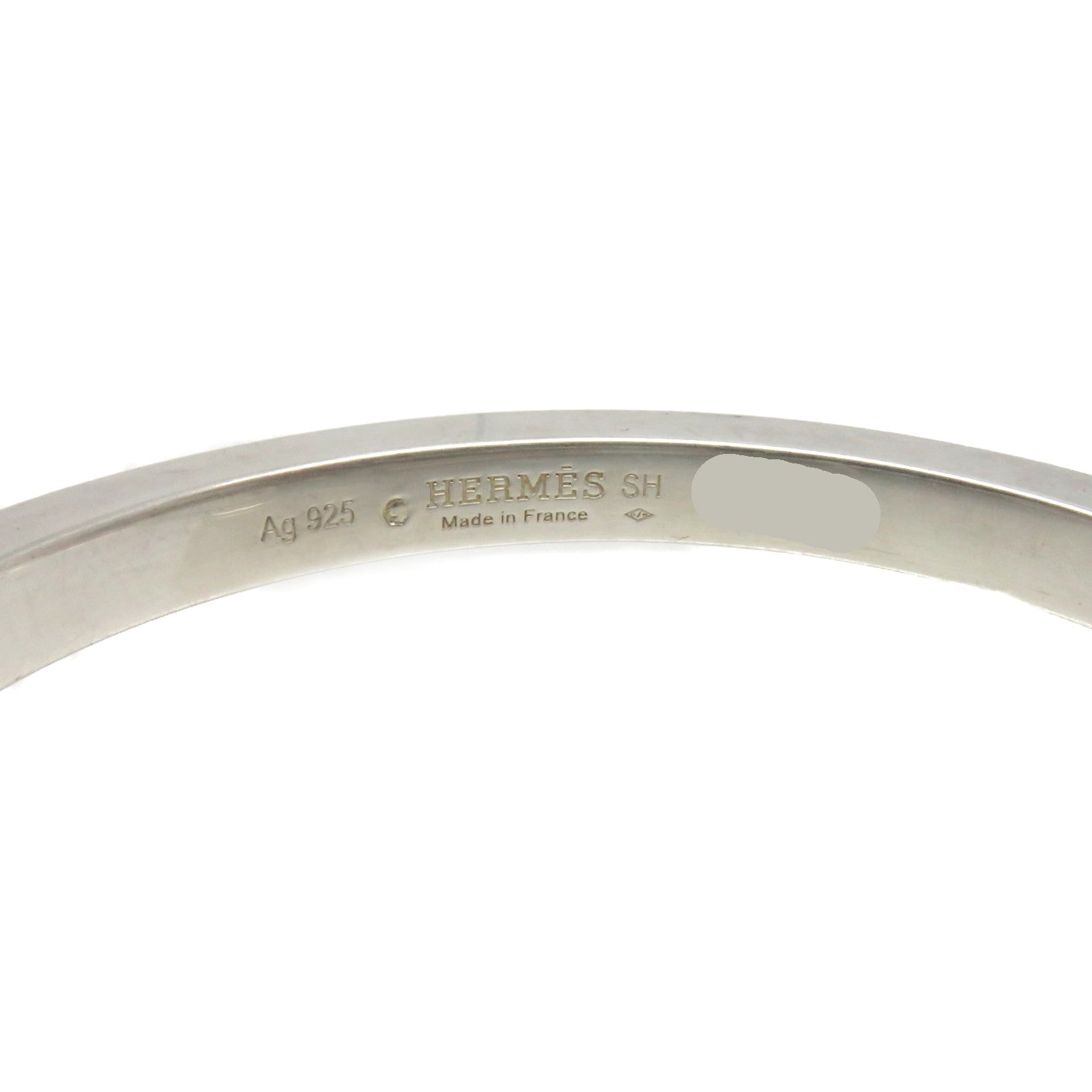 HERMES 925纯银Galop H PM Bangle手镯