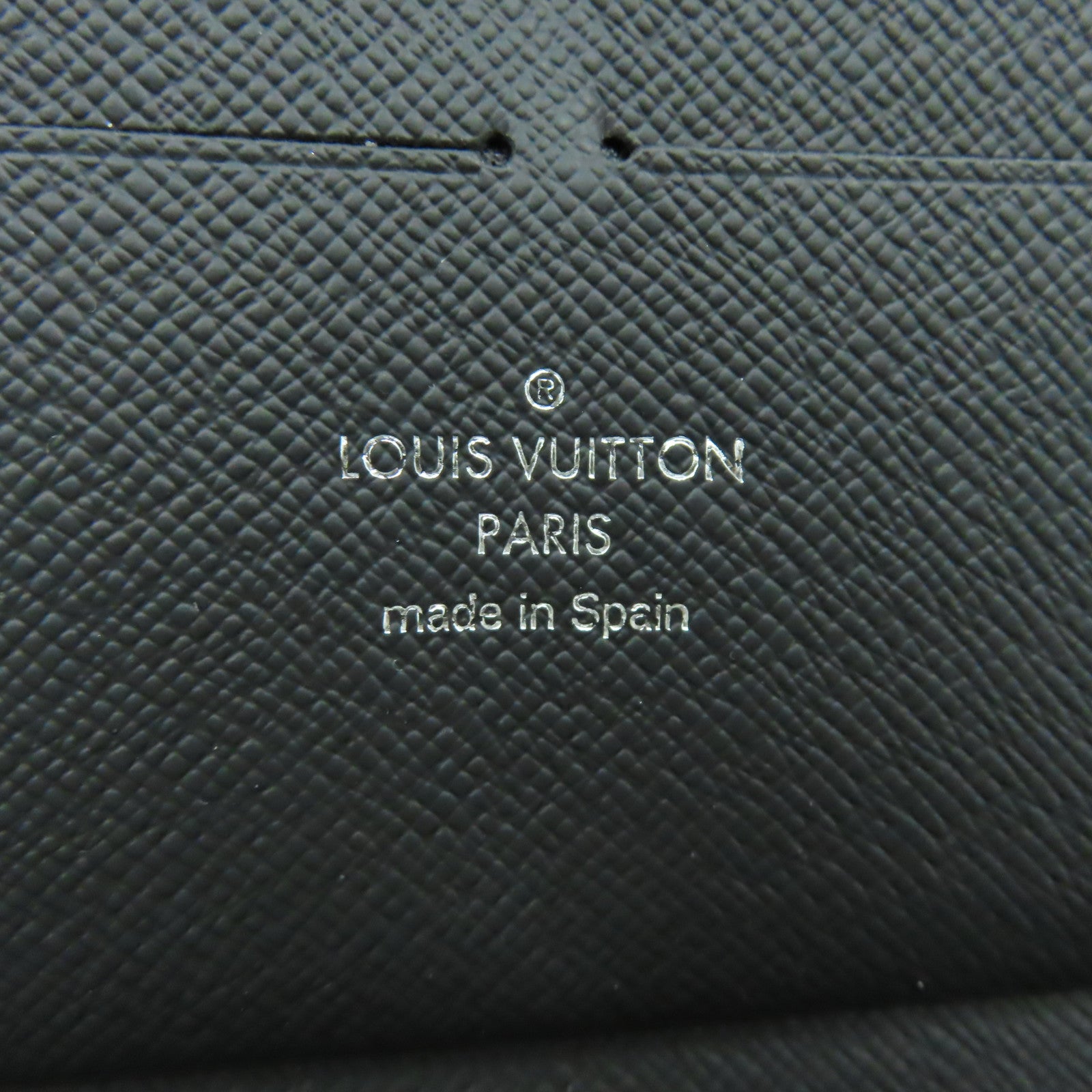 LOUIS VUITTON Damier Graphite Long pocketbook銀扣長錢包黑色