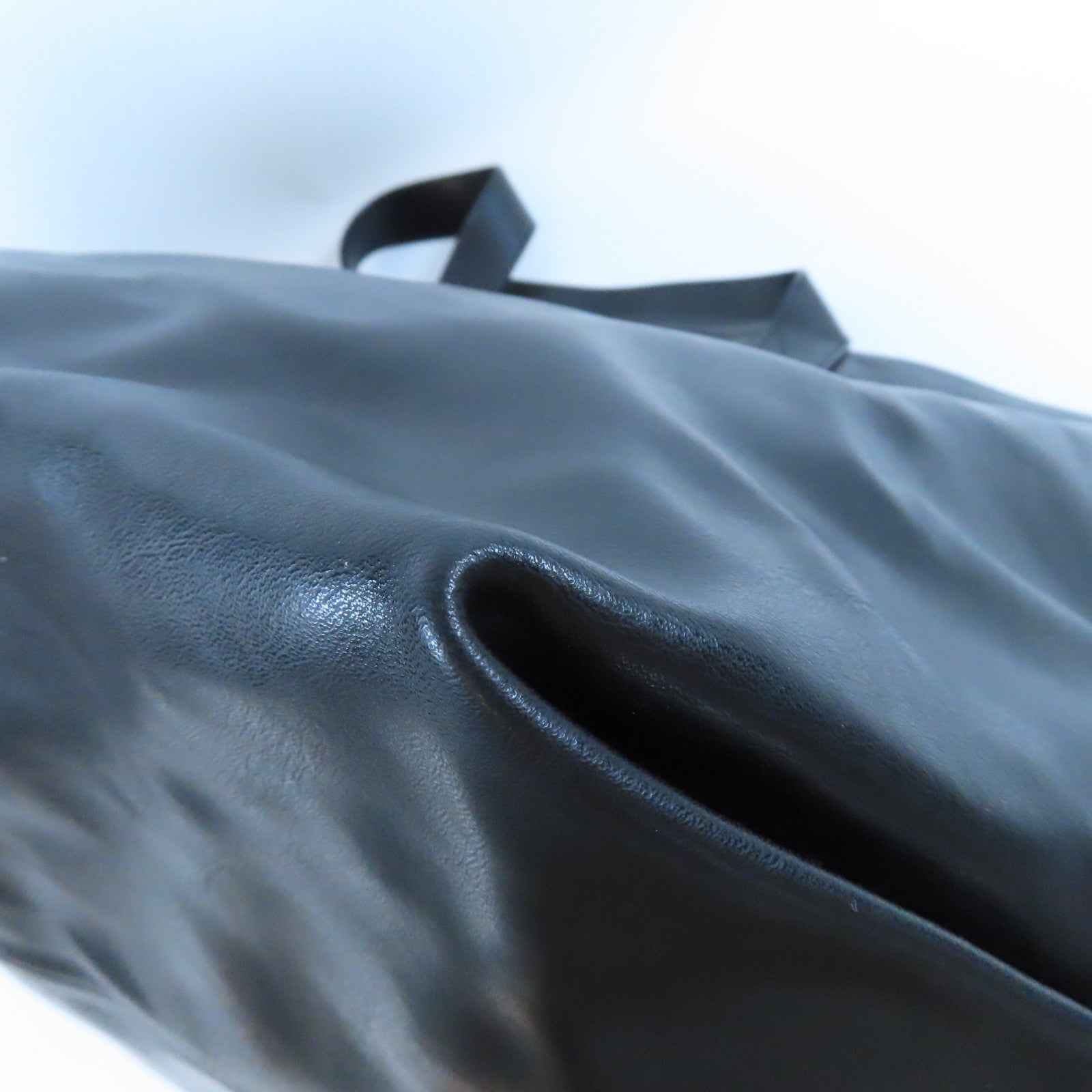 CELINE 牛皮皮革Tote Bag肩背袋黑色