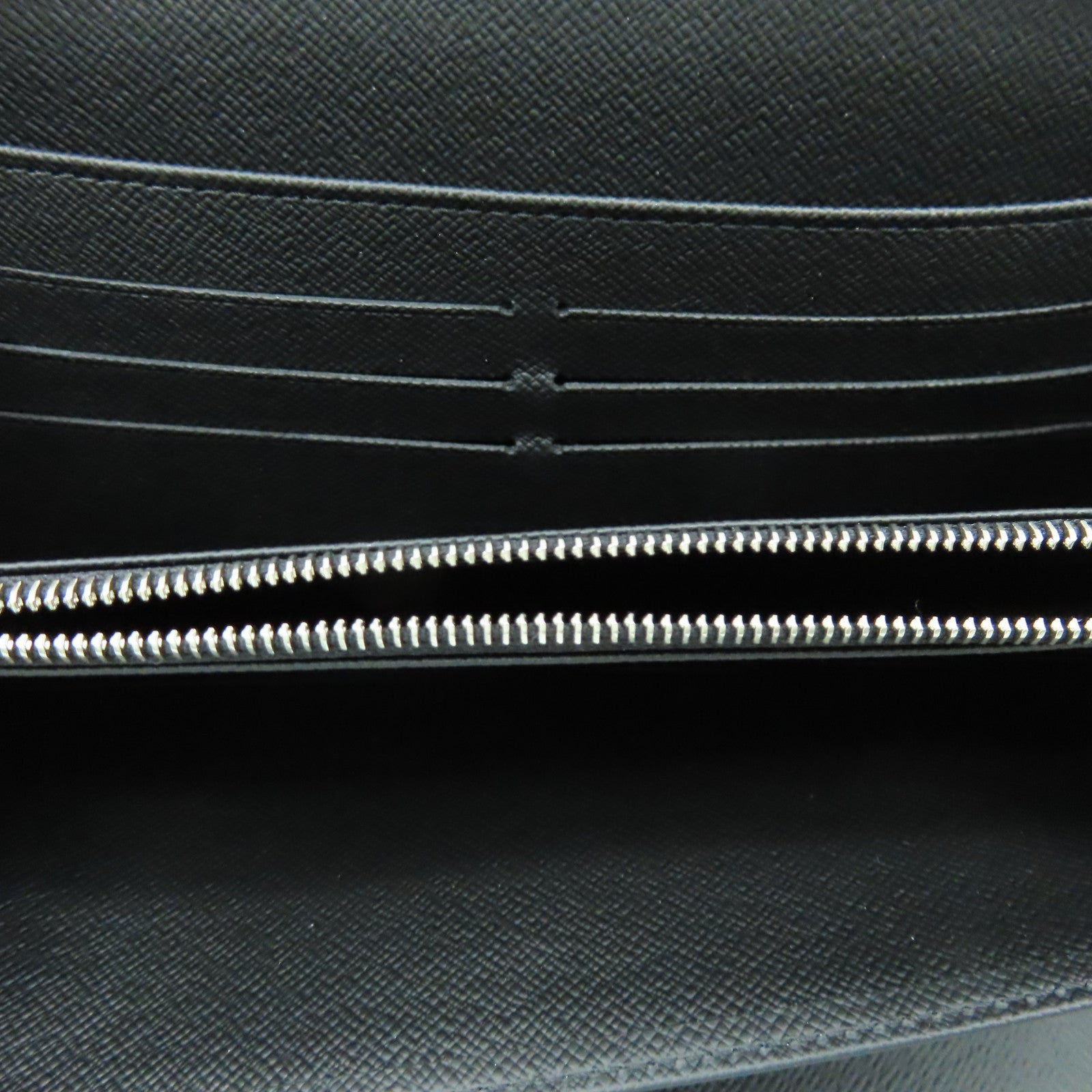 LOUIS VUITTON Damier Graphite Long pocketbook銀扣長錢包黑色