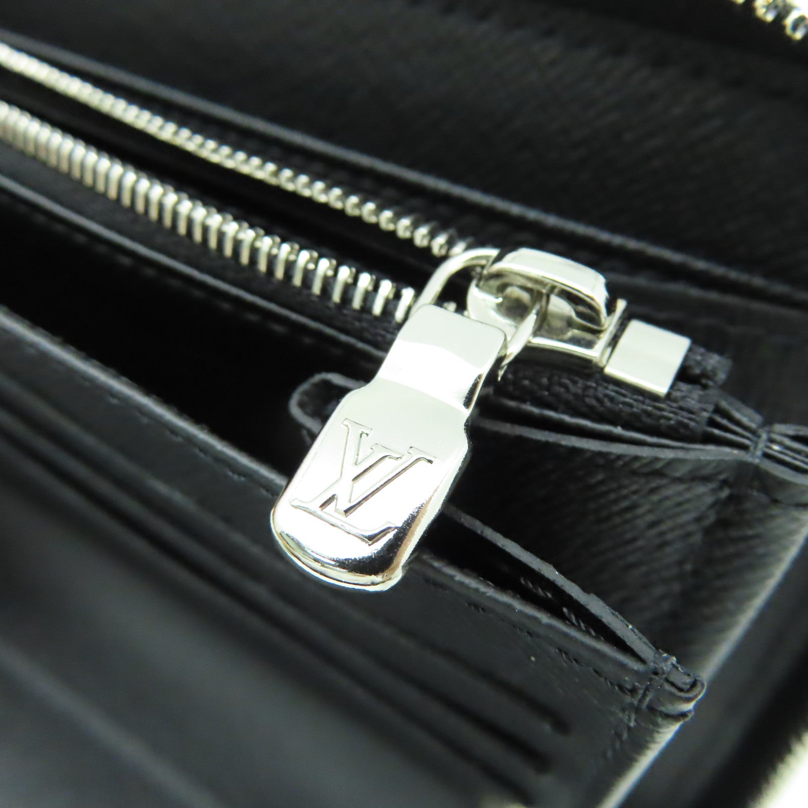 LOUIS VUITTON Damier Graphite Long pocketbook銀扣長錢包黑色