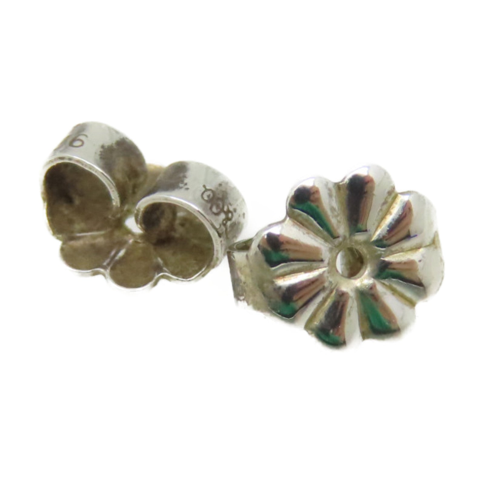 TIFFANY＆CO 925純銀Heart Tag Earrings耳環