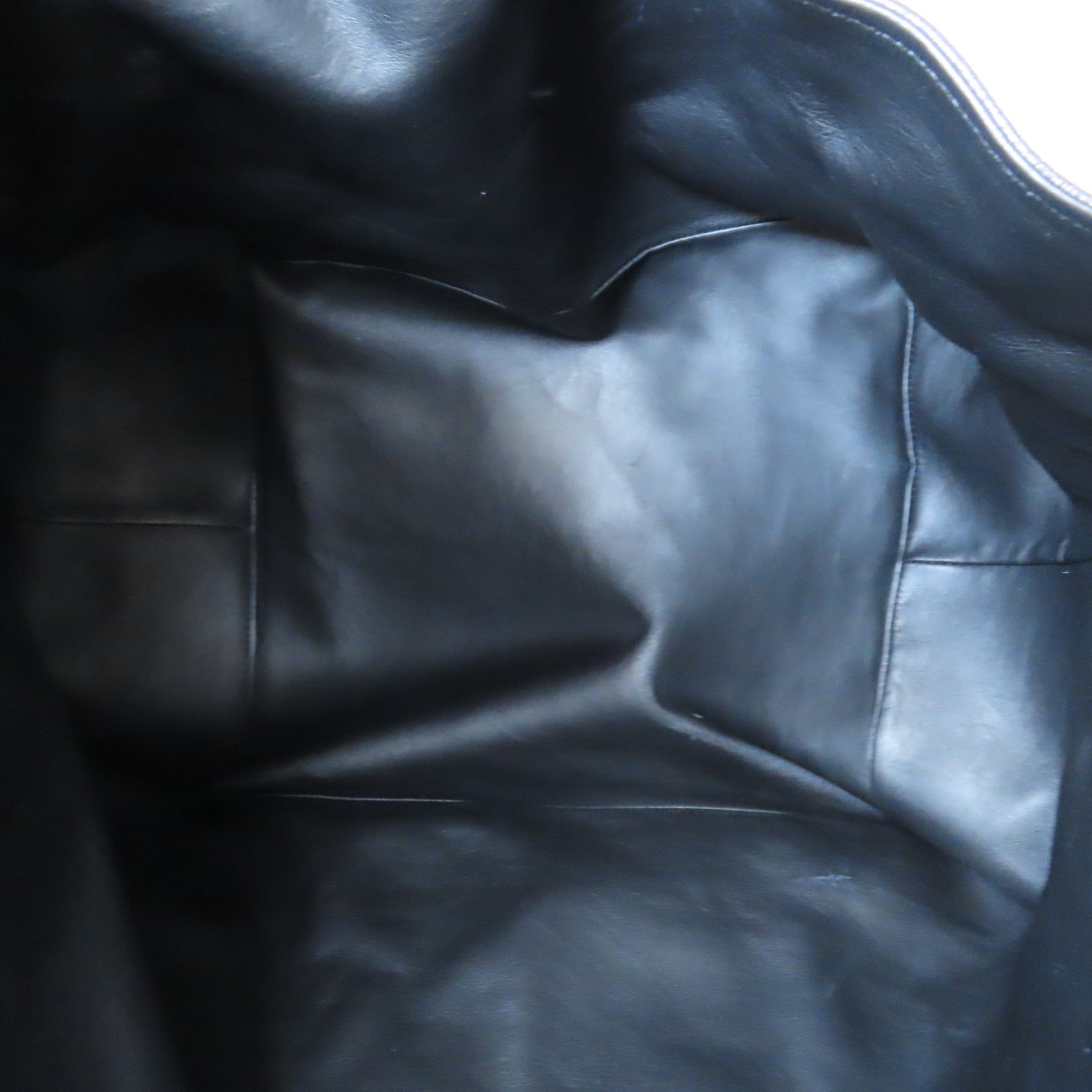 CELINE 牛皮皮革Tote Bag肩背袋黑色