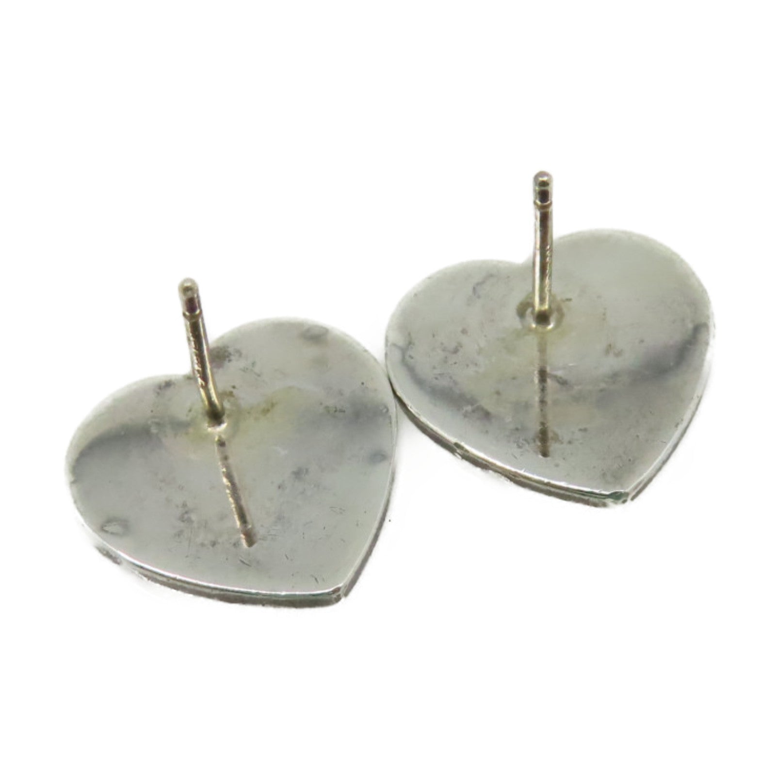 TIFFANY＆CO 925純銀Heart Tag Earrings耳環