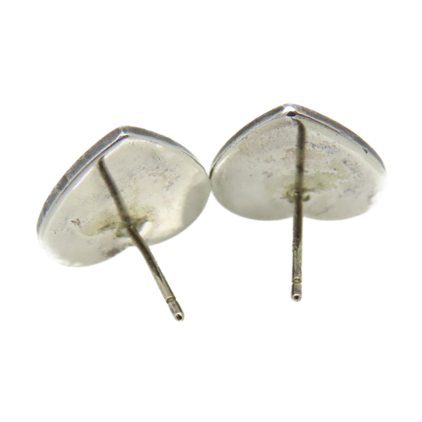 TIFFANY＆CO 925純銀Heart Tag Earrings耳環