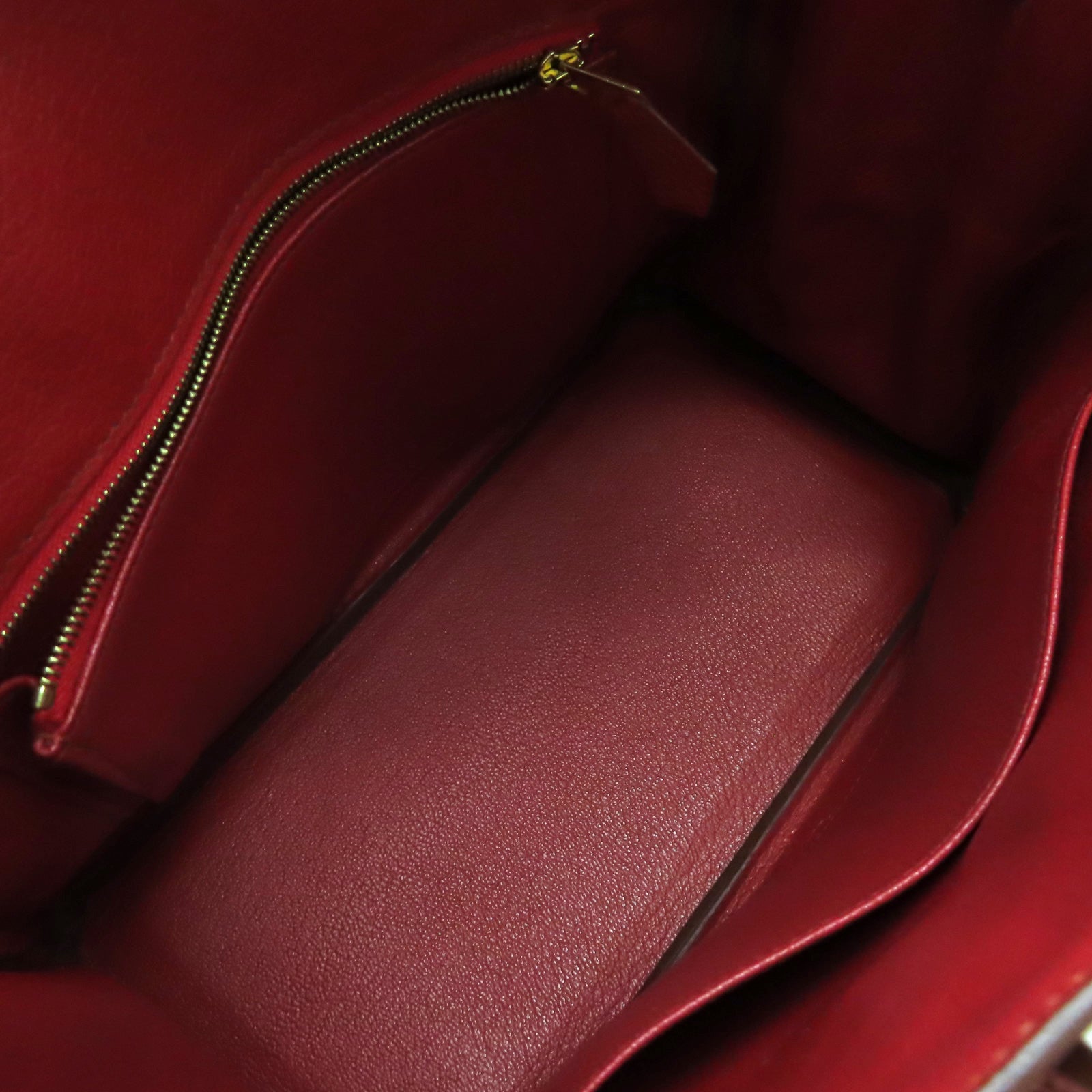 HERMES Togo皮革Birkin 25 Hand Bag金扣手挽袋Rouge Casaque法拉利紅色