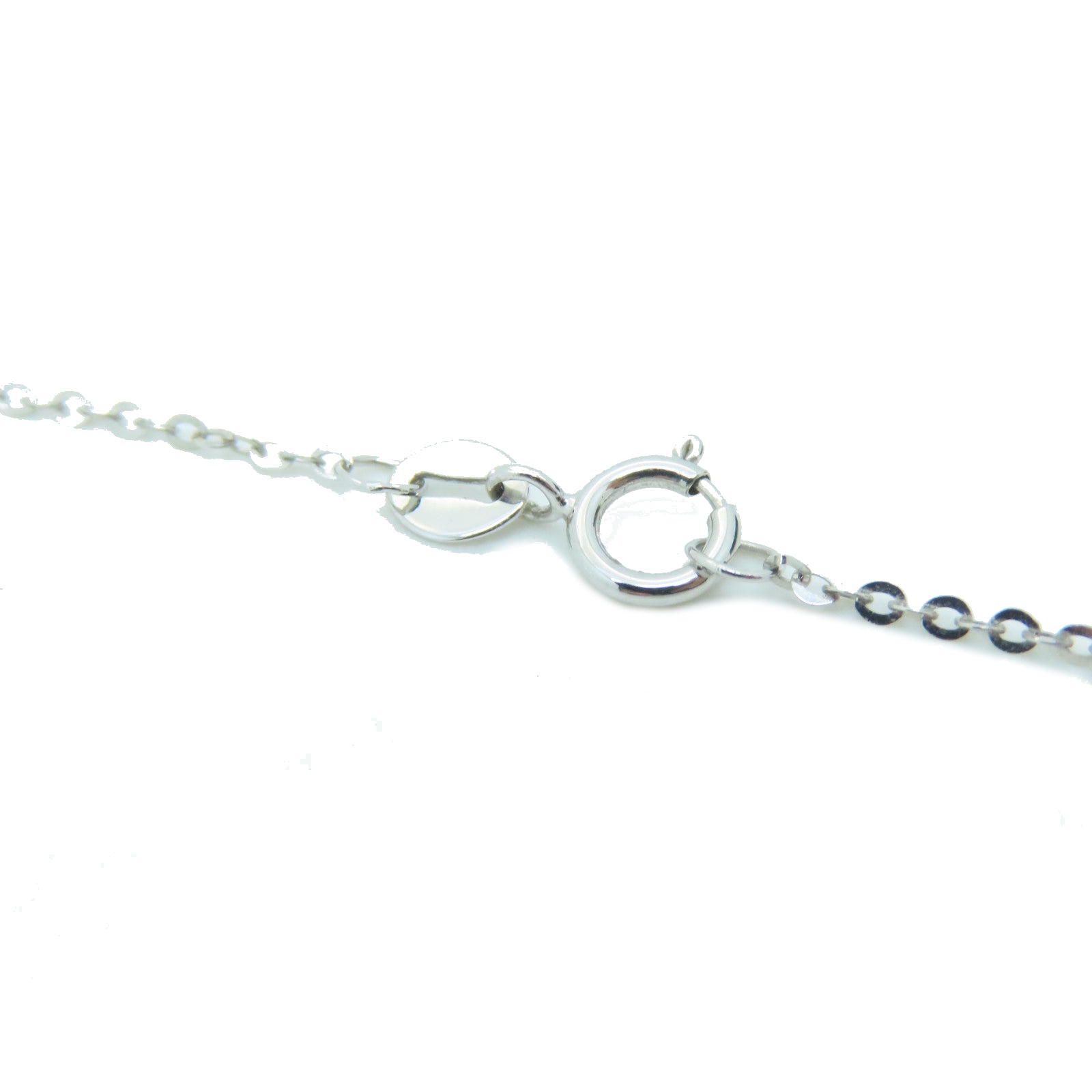 JEWELRY 【激减优惠】18K白金0.19ct钻石颈链