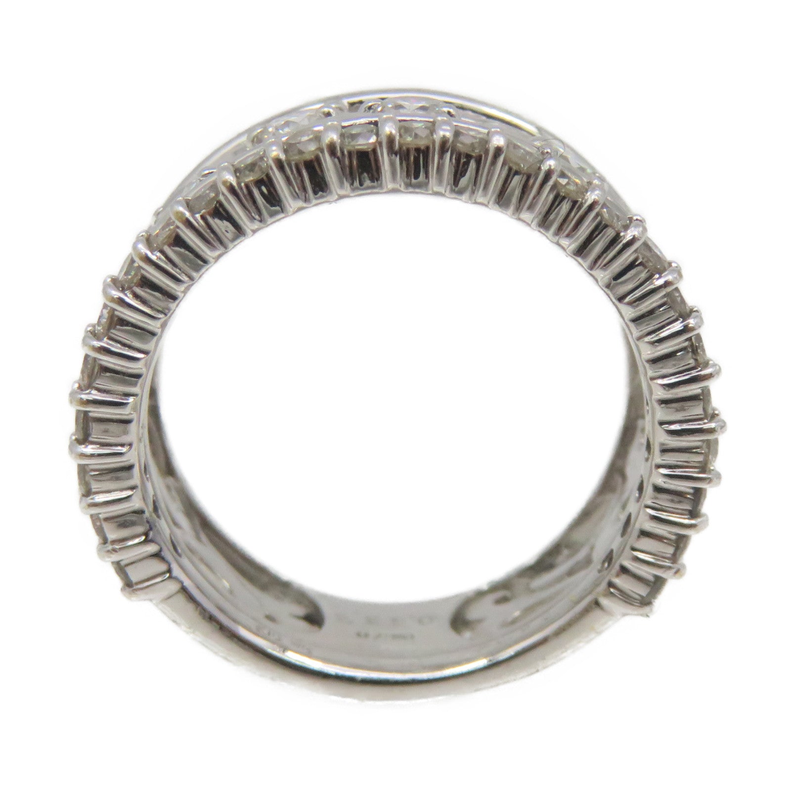 JEWELRY 18K白金/0.532ct钻石Diamond Ring戒指US#6